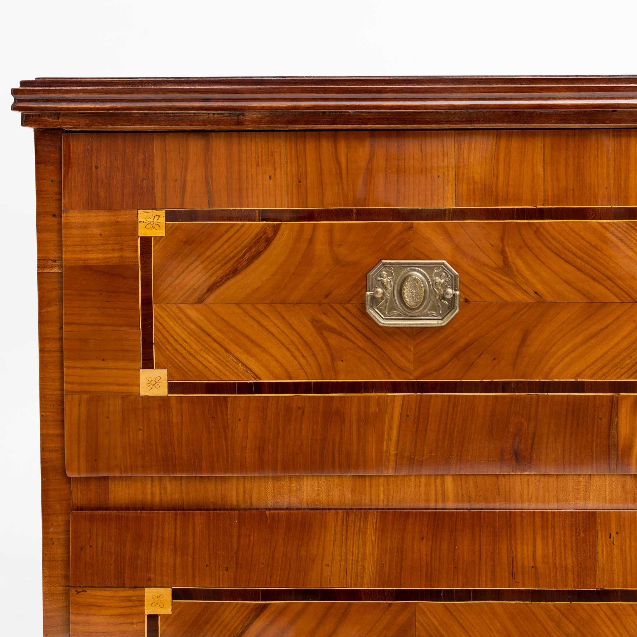 Louis Seize Cherrywood Chest of Drawers, circa 1780 3