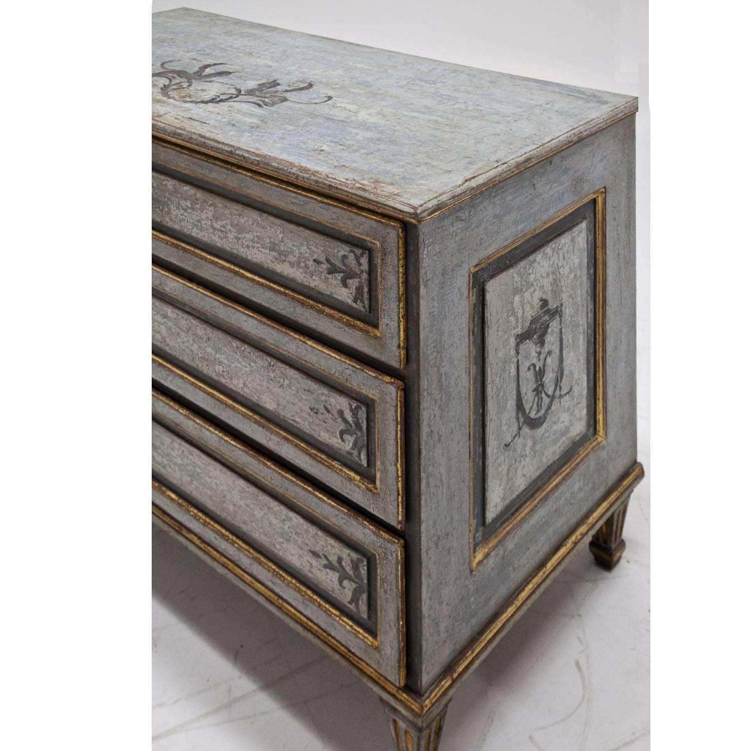 Louis Seize Chest of Drawers, 1780 In Good Condition In Greding, DE