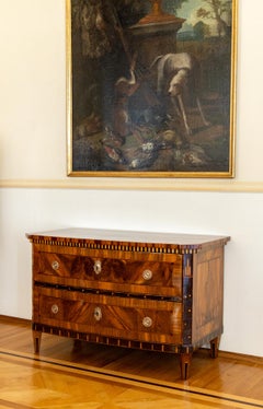 Louis Seize Chest of Drawers, Dresden, Saxony circa 1780