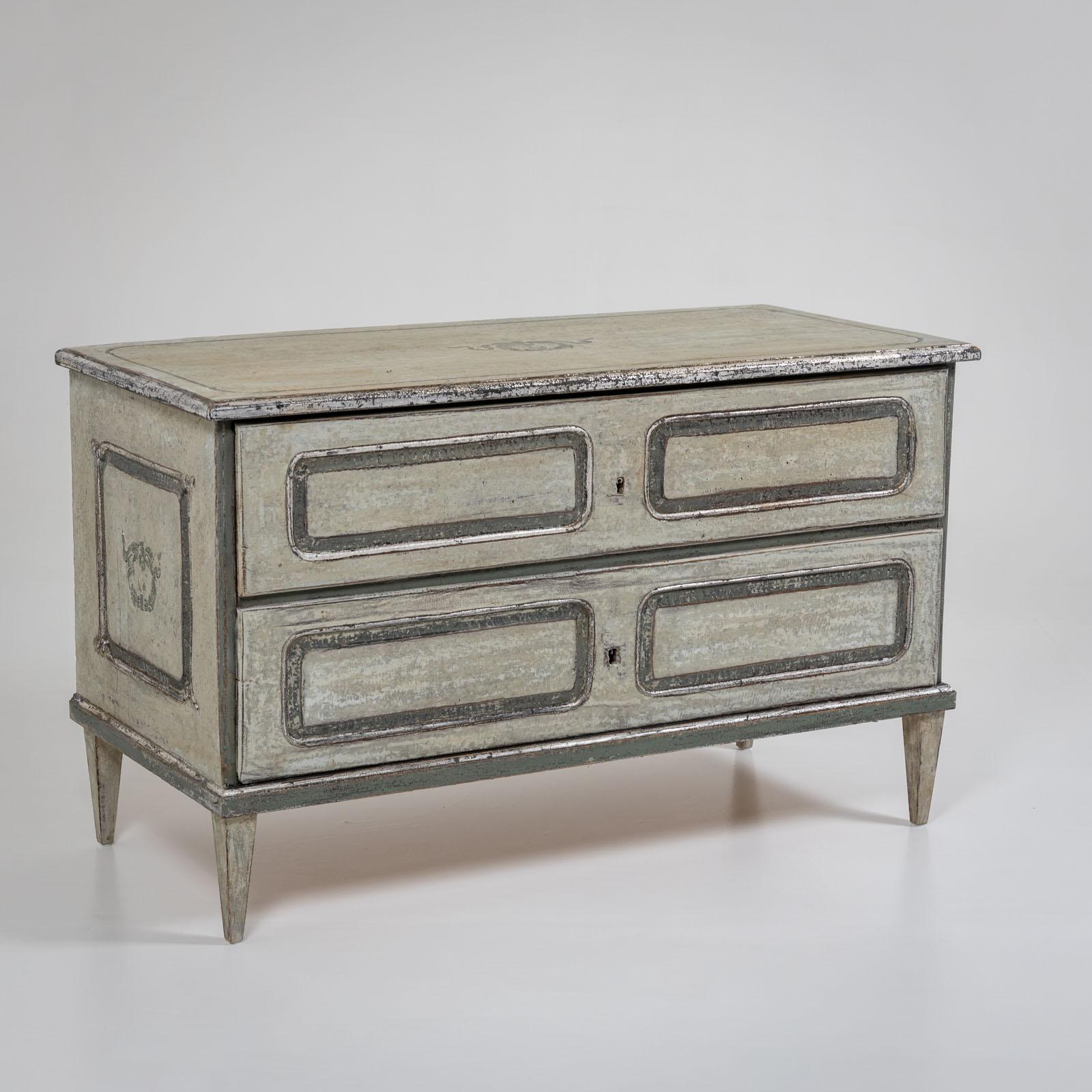 Wood Louis Seize Chest of Drawers, Late 18th Century