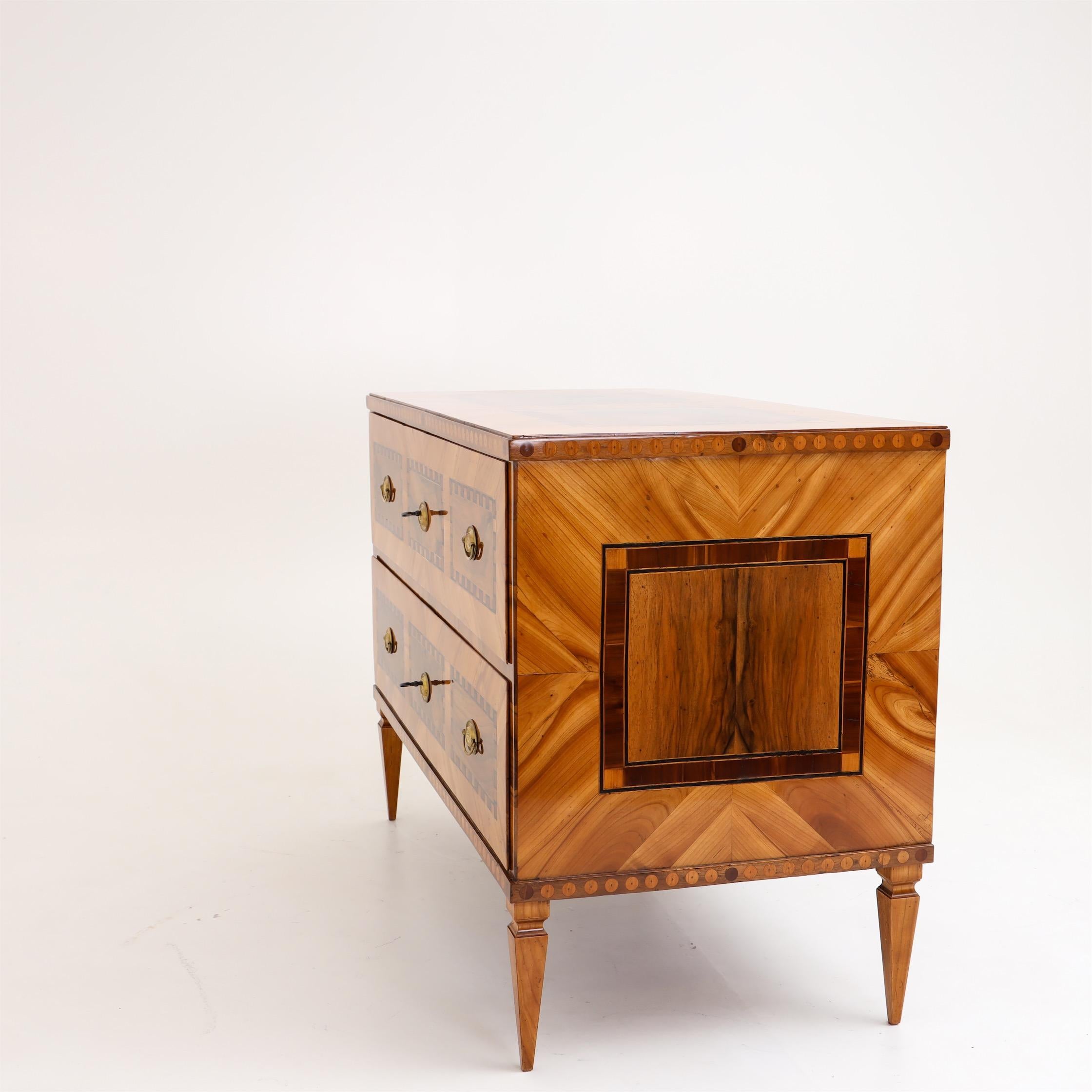 Louis Seize Chest of Drawers, South German, circa 1790 10