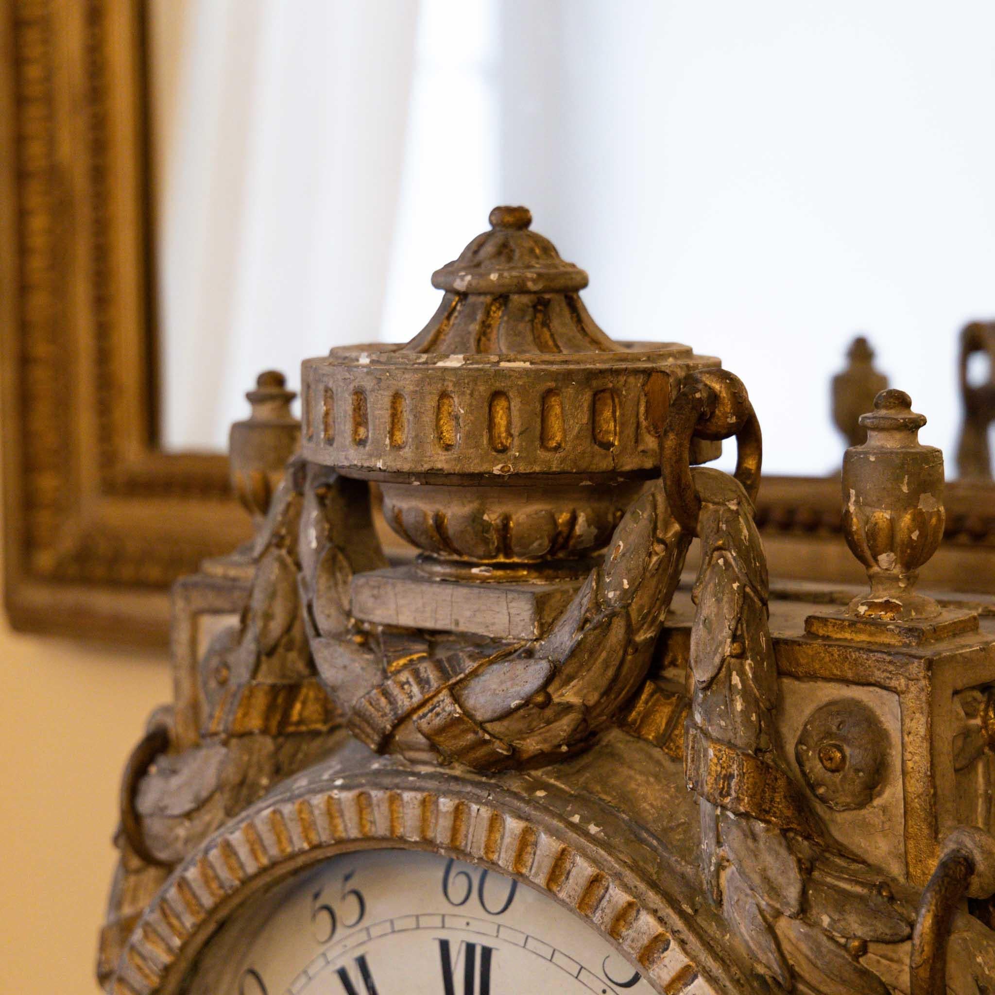 Louis Seize Mantel Clock, Southern, Germany, circa 1780 In Good Condition In Greding, DE