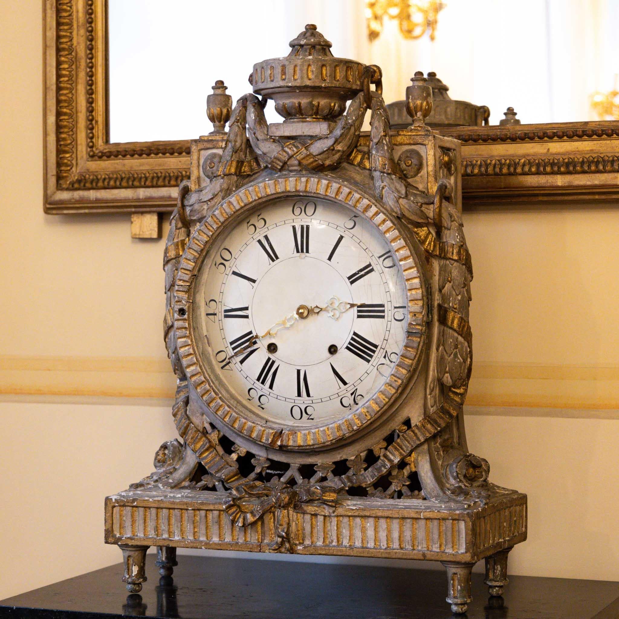 Louis Seize Mantel Clock, Southern, Germany, circa 1780 1