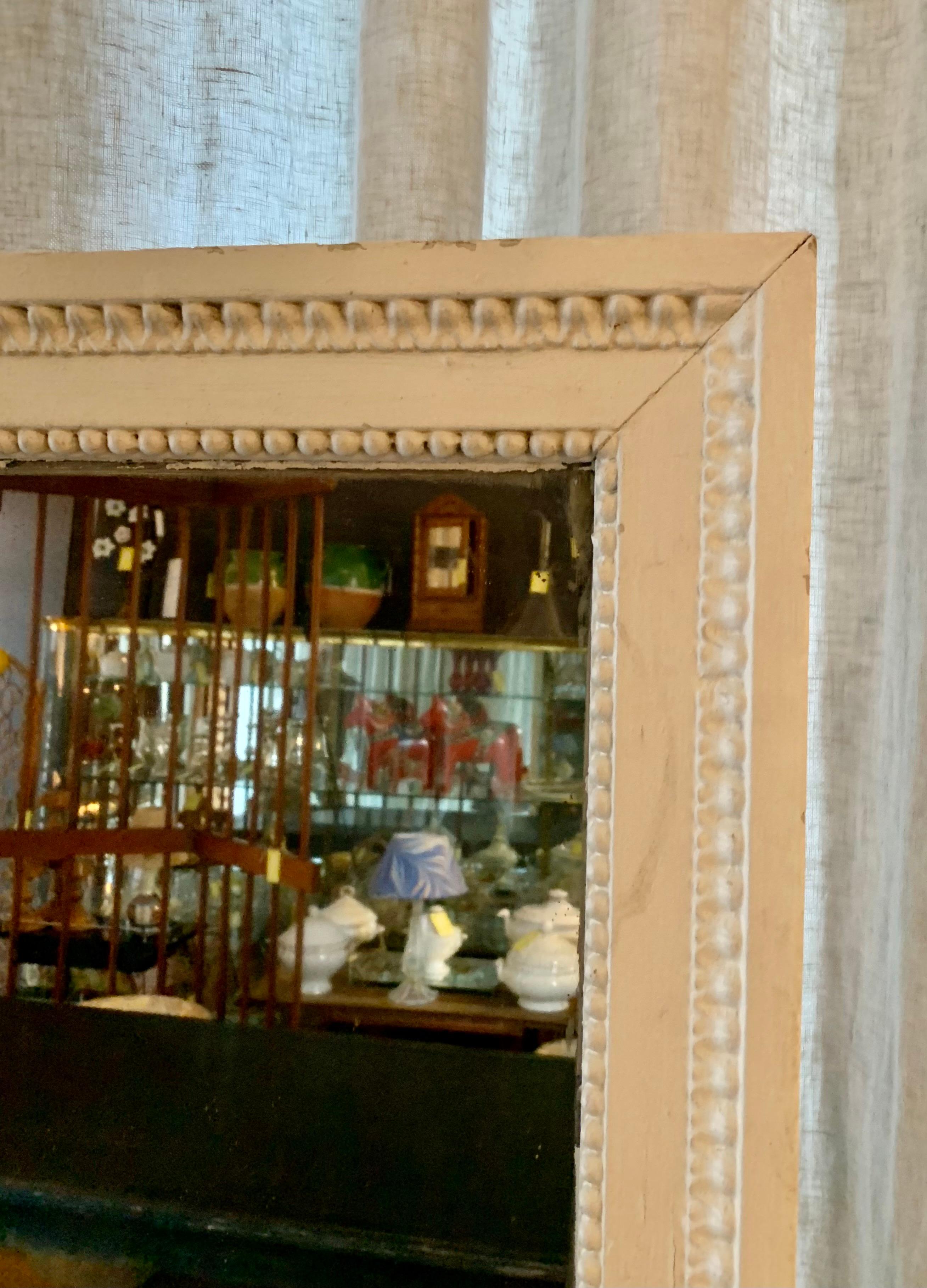 Louis Seize Mirror - Louis XVI mirror In Good Condition For Sale In Hellerup, DK
