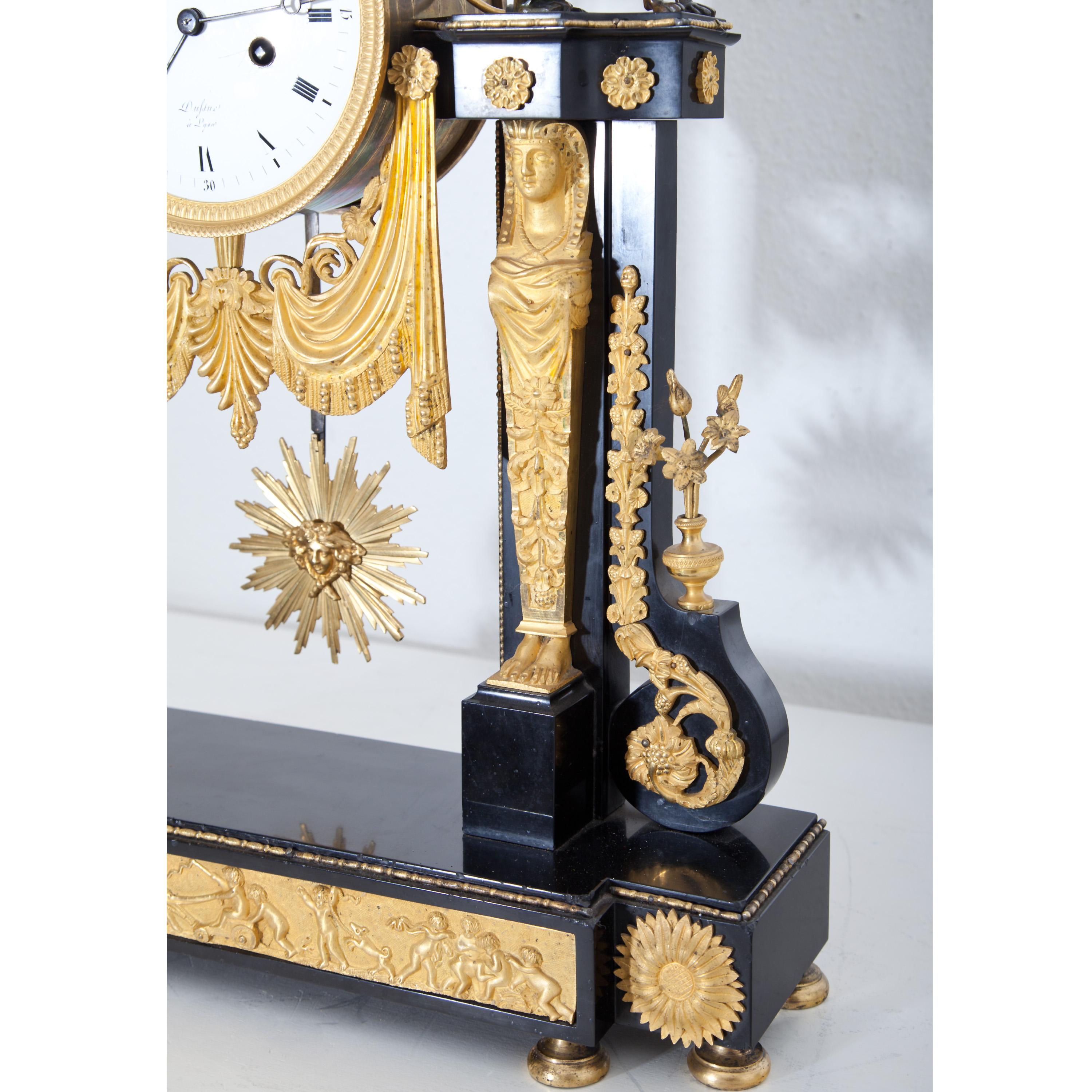 Louis Seize Portal Pendule, France, Late 18th Century 2