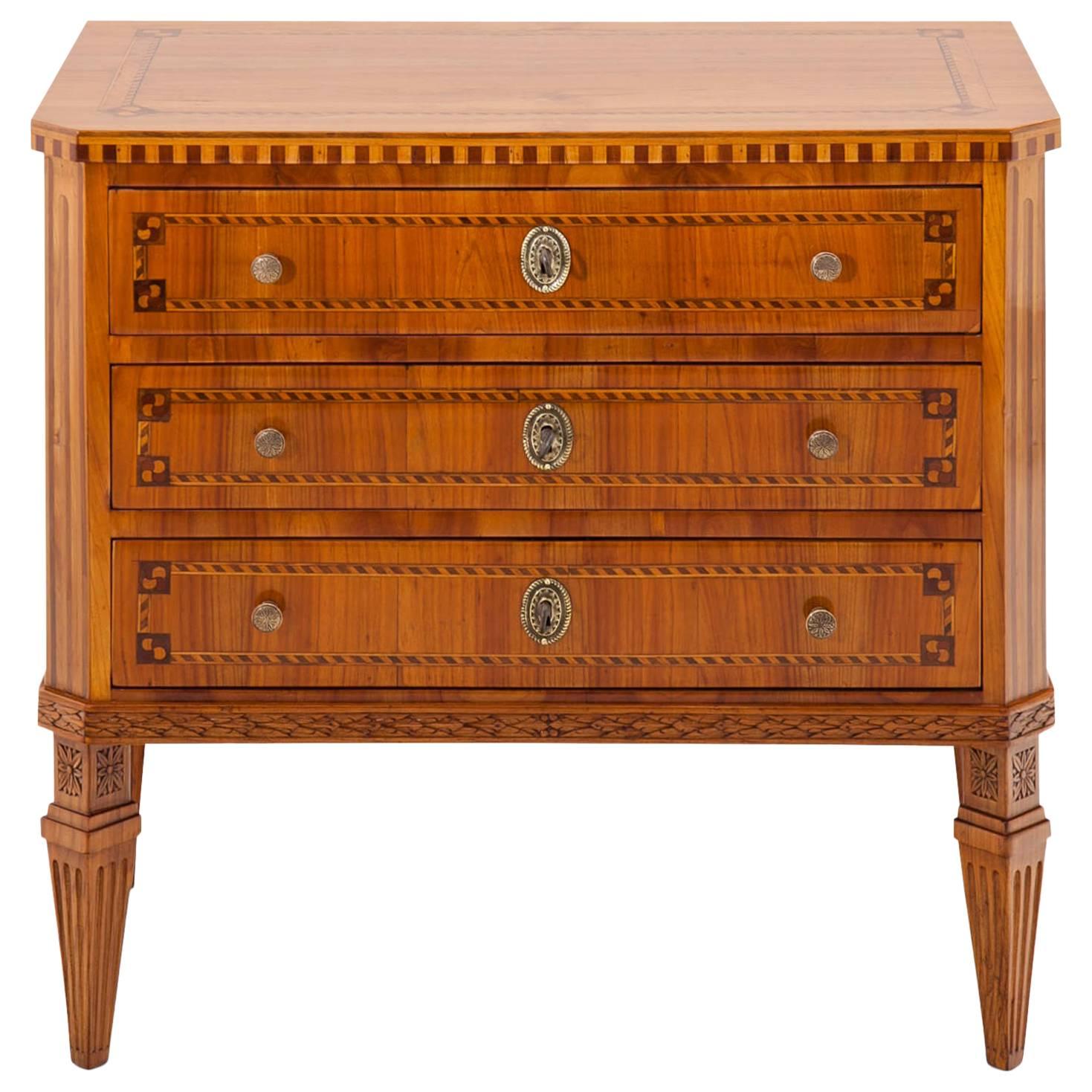 Louis Seize-Style Chest of Drawers, 19th Century