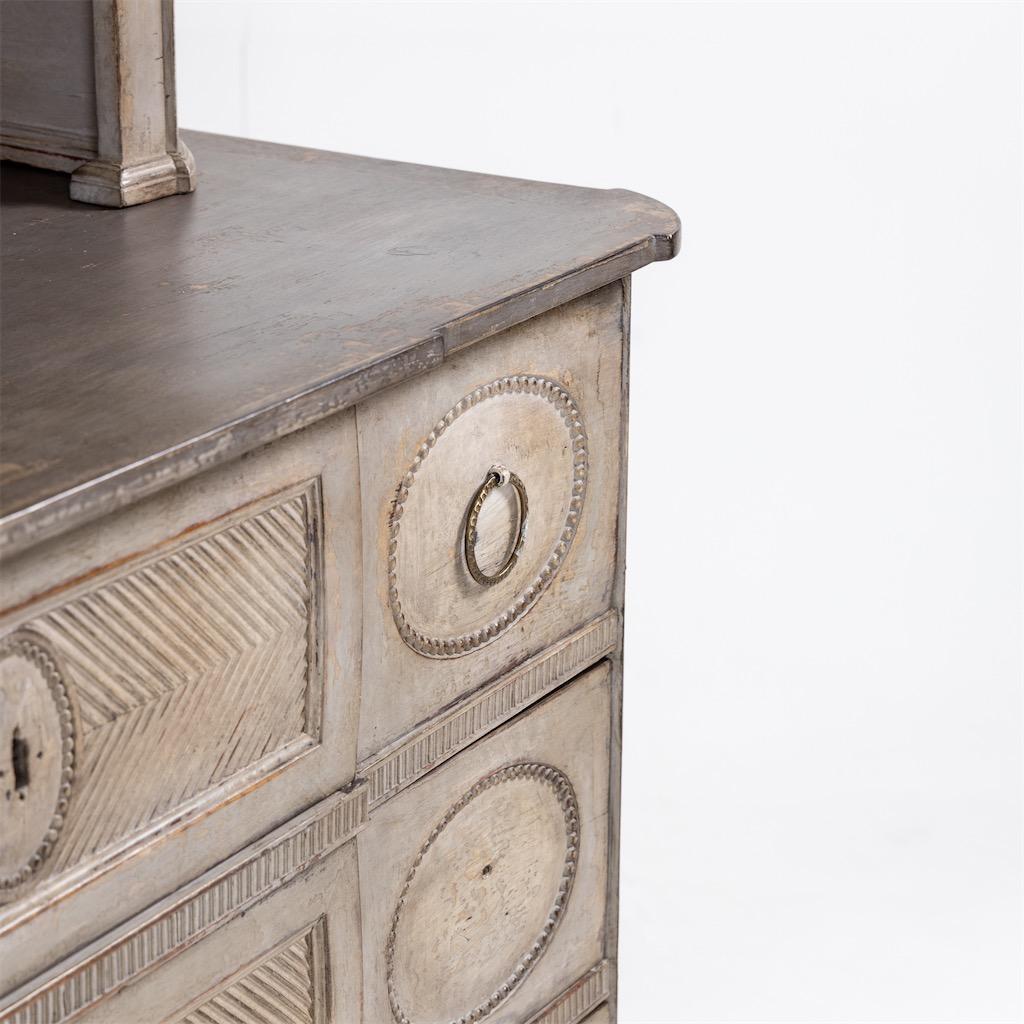 Louis Seize Top Furniture, German End of 18th Century, Walnut 5