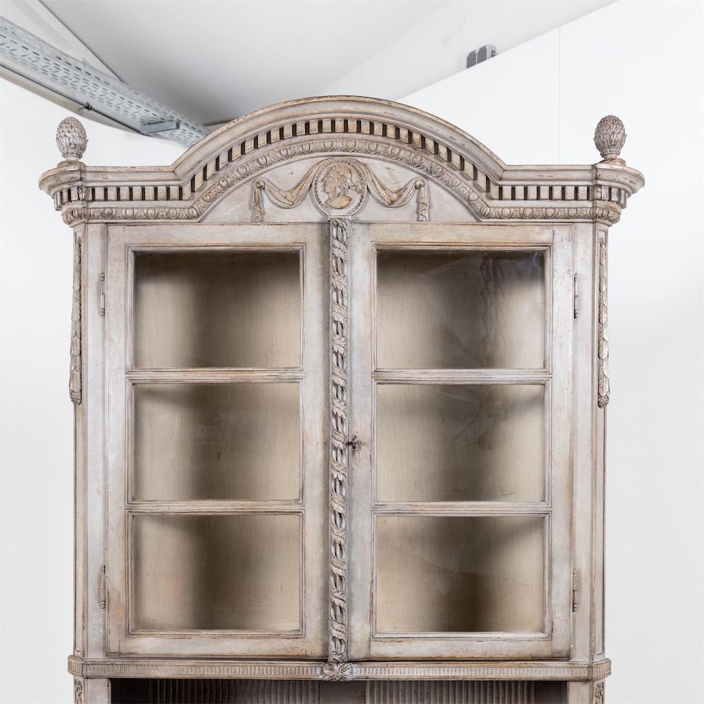 Wood Louis Seize Top Furniture, German End of 18th Century, Walnut