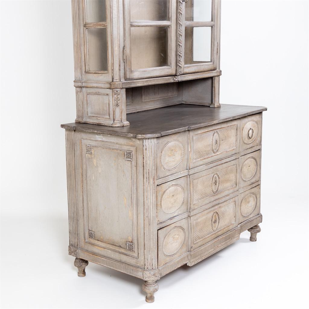 Louis Seize Top Furniture, German End of 18th Century, Walnut 4
