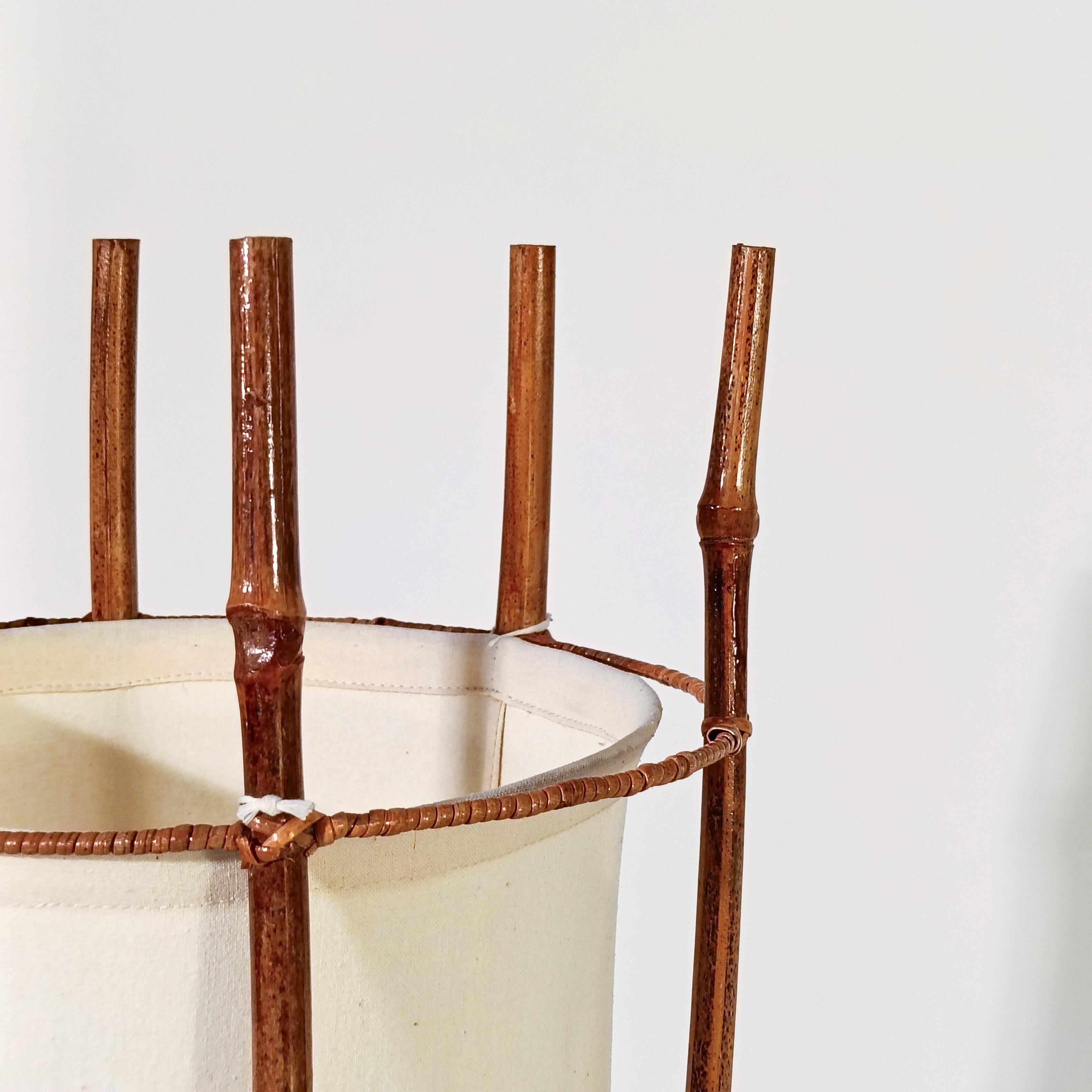 Louis Sognot. French Riviera style floor lamp, Italy, 1960s For Sale 2