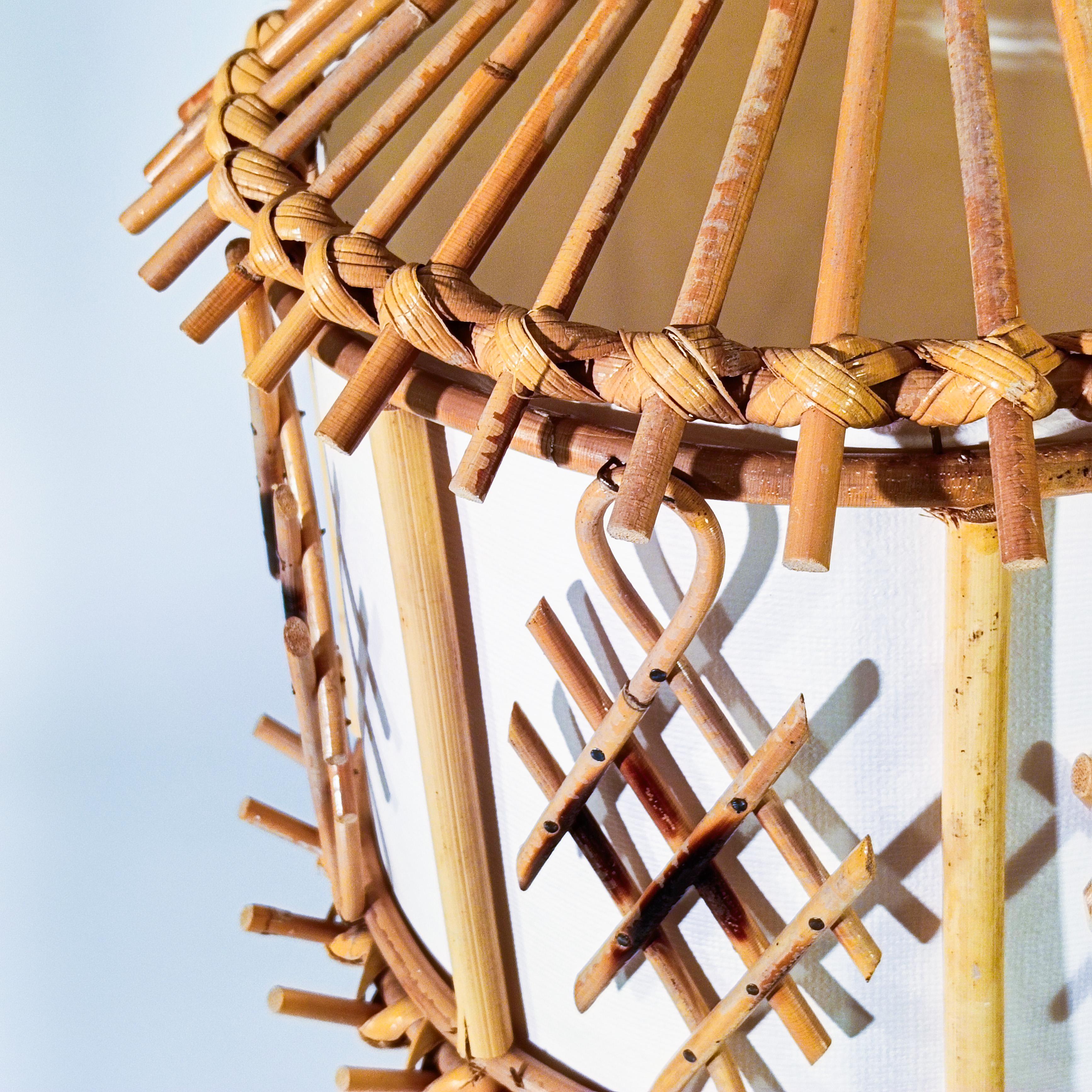 Louis Sognot. Lampe suspendue de style Riviera française, Italie, années 1960 en vente 4