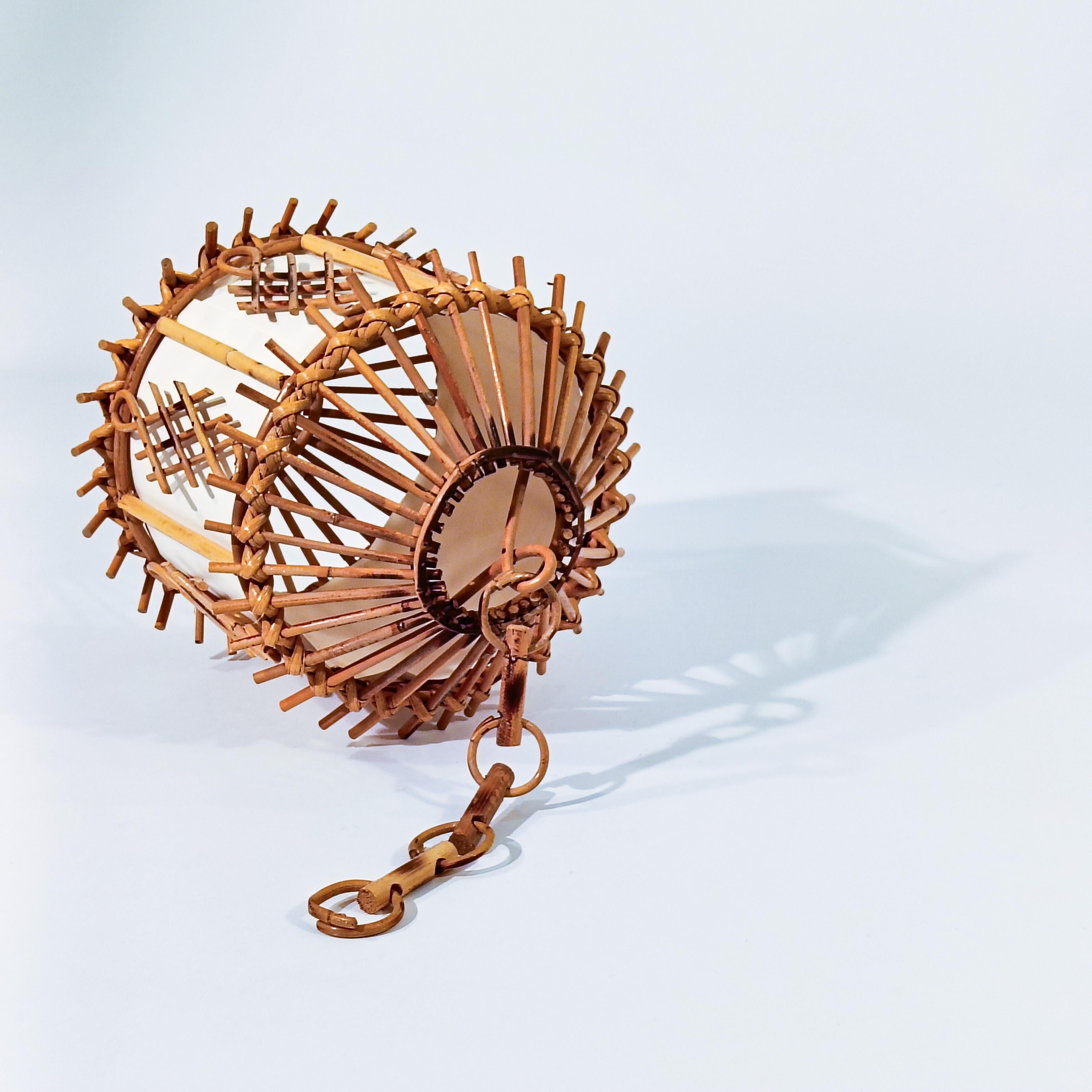 Louis Sognot. Lampe suspendue de style Riviera française, Italie, années 1960 en vente 5