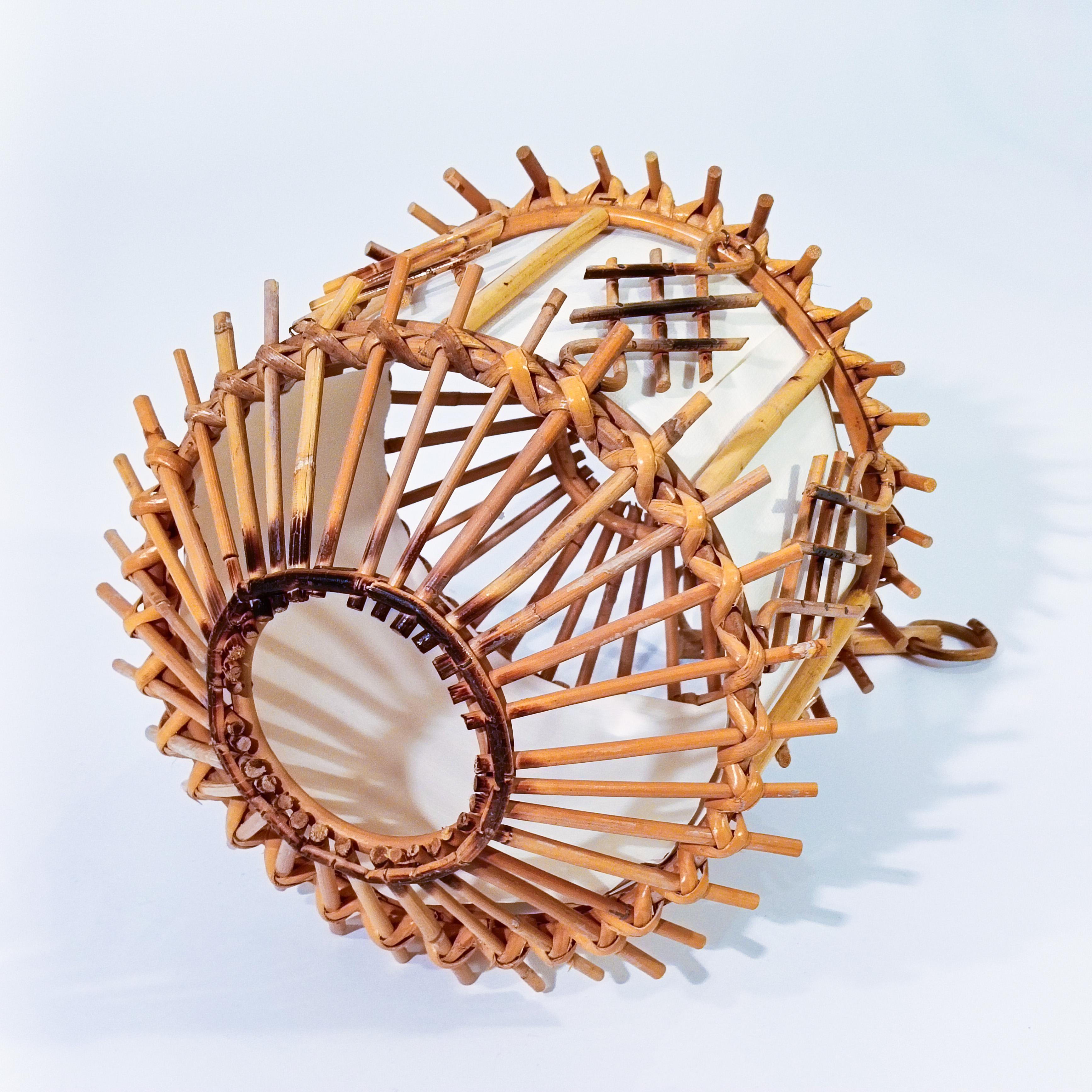 Louis Sognot. Lampe suspendue de style Riviera française, Italie, années 1960 en vente 6