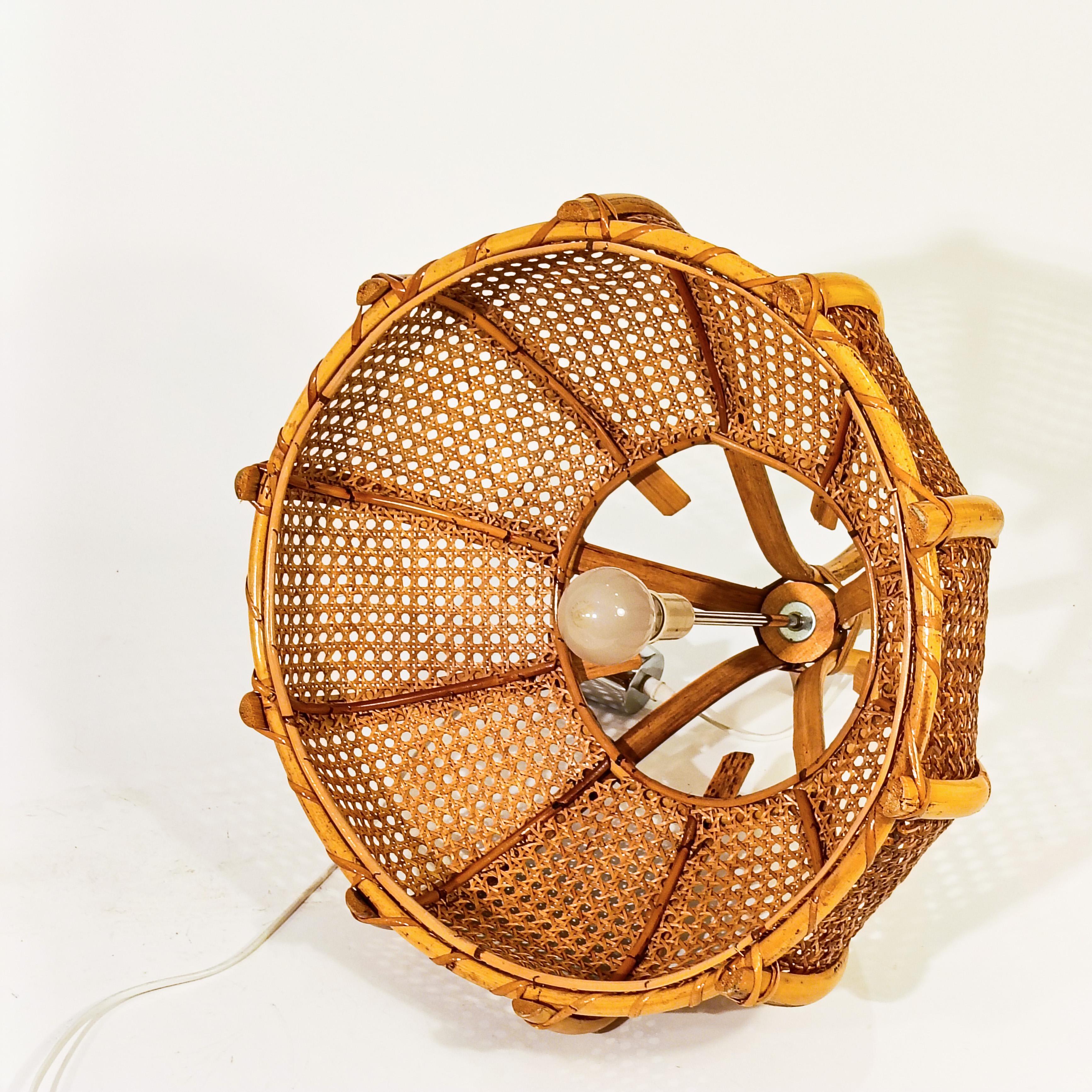 Louis Sognot. Lampe suspendue de style Riviera française, Italie, années 1970 en vente 7