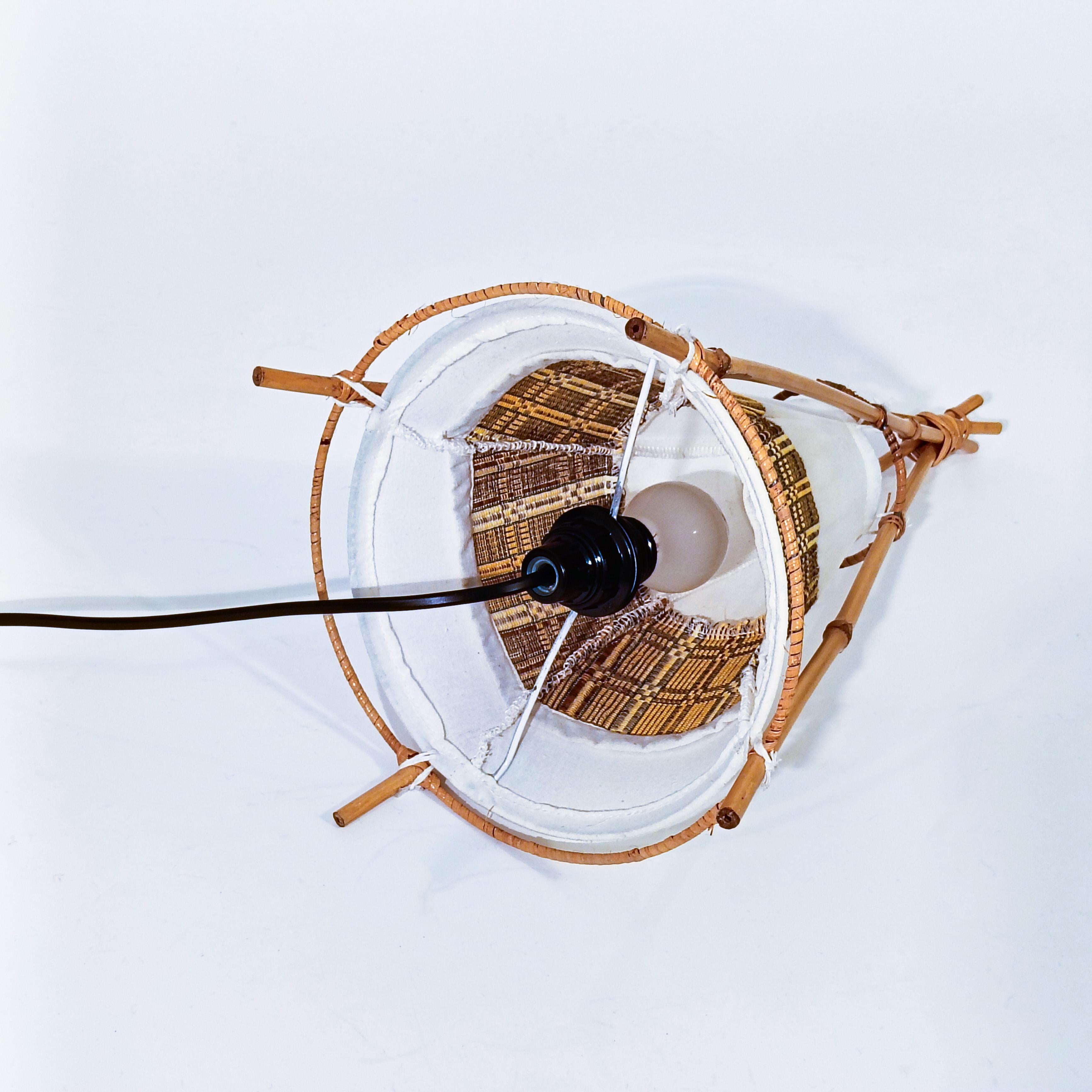 Louis Sognot. Lámpara de sobremesa estilo Riviera francesa, Italia, años 60 en venta 7