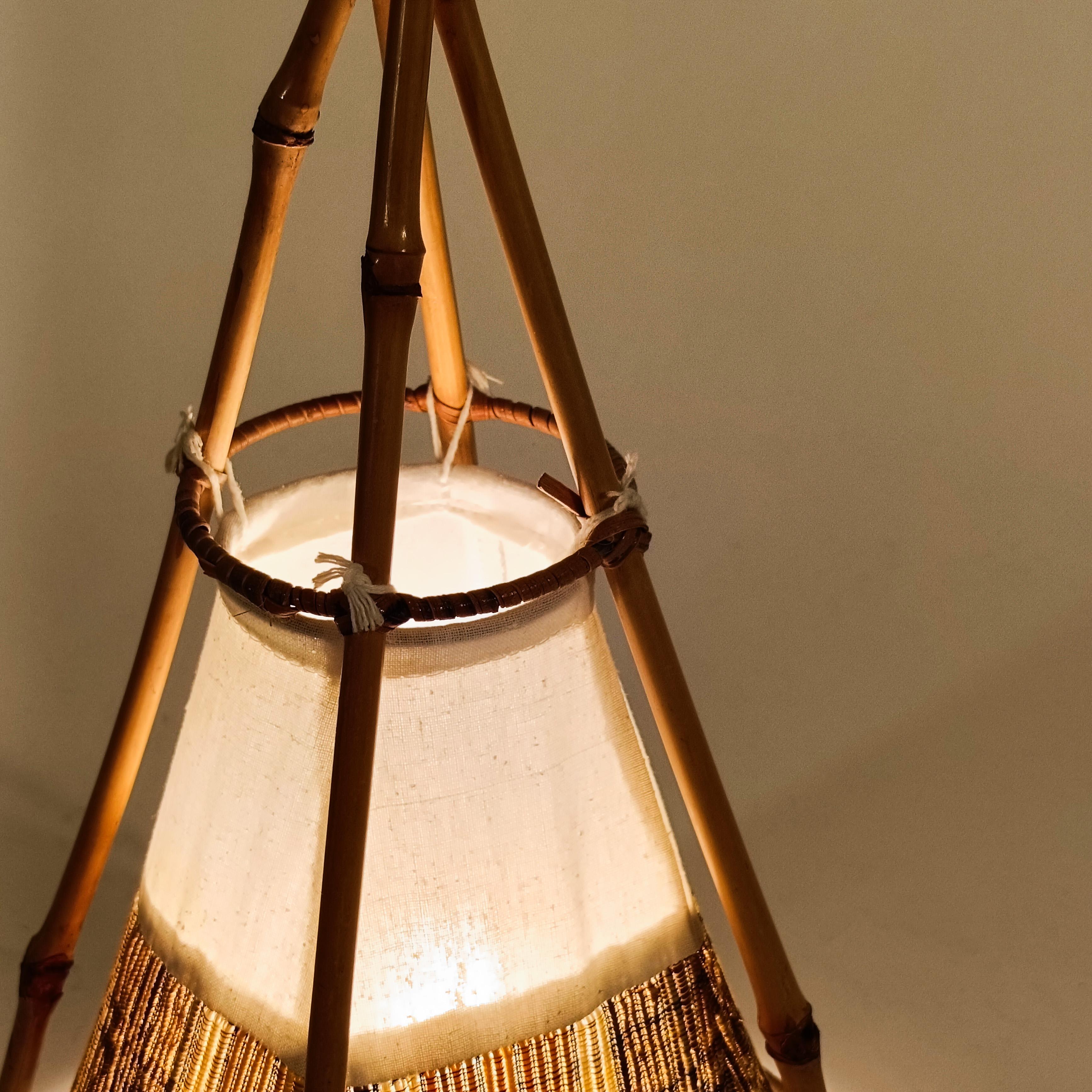 Louis Sognot. Lámpara de sobremesa estilo Riviera francesa, Italia, años 60 en Excelente estado para la venta en SANT ADRIÀ DE BESÒS, ES