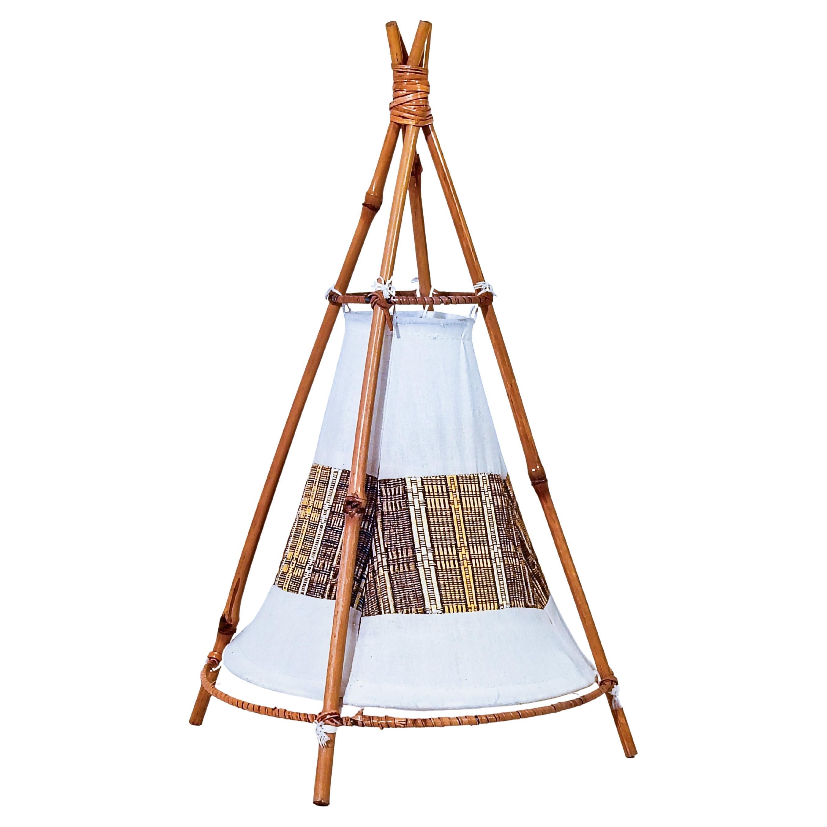 Louis Sognot. Lampe de table de style Riviera française, Italie, années 1960