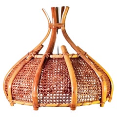 Louis Sognot. Lampe suspendue de style Riviera française, Italie, années 1970