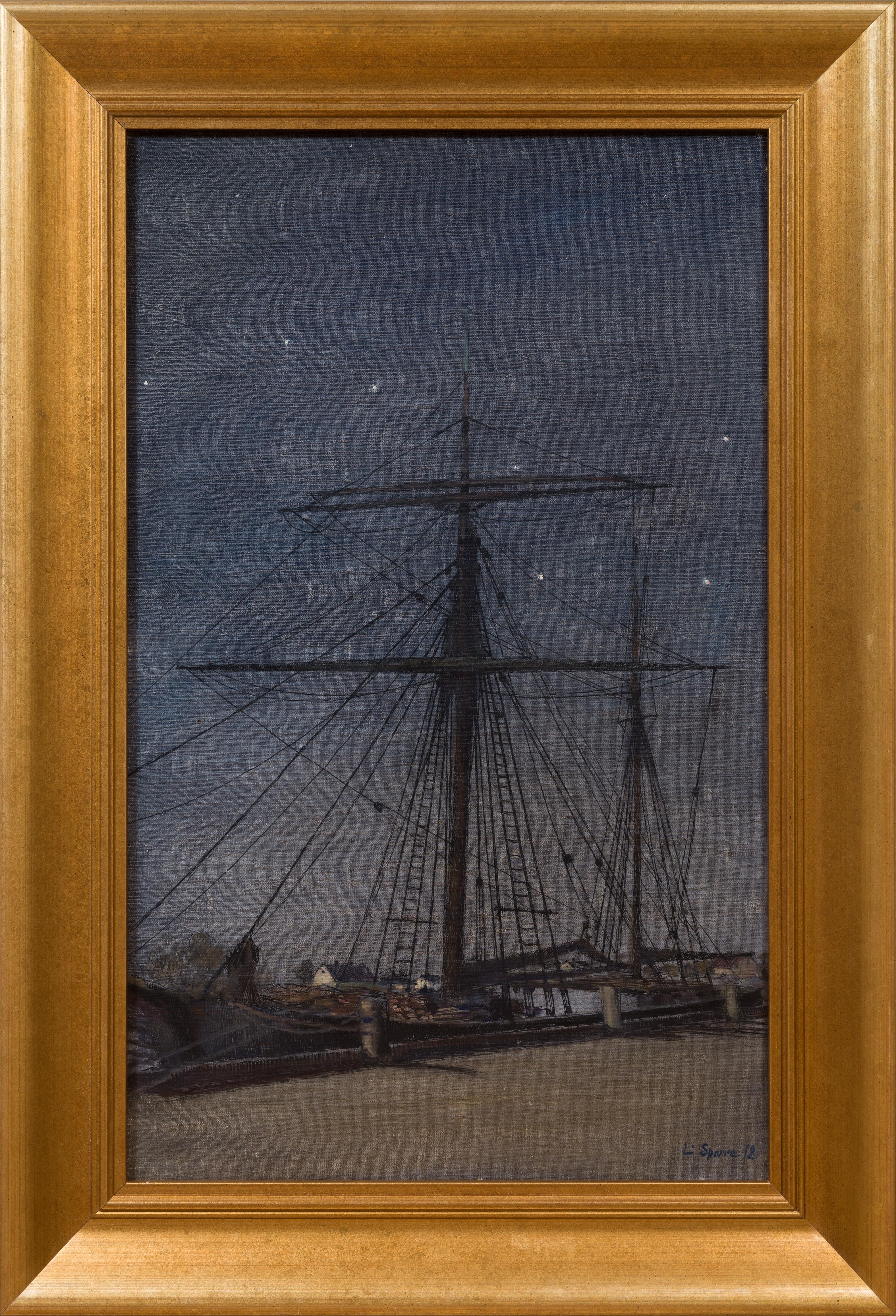 Louis Sparre (1863-1964)

Karlavagnen (The Big Dipper), 1918

oil on canvas
signed and dated L Sparre 18
Dimensions (unframed): 71 × 43 cm (28 × 17 in)
Dimensions (framed): 86.5 × 59.5 cm (34 × 23 in)

Exhibition History:
Utställning av Louis