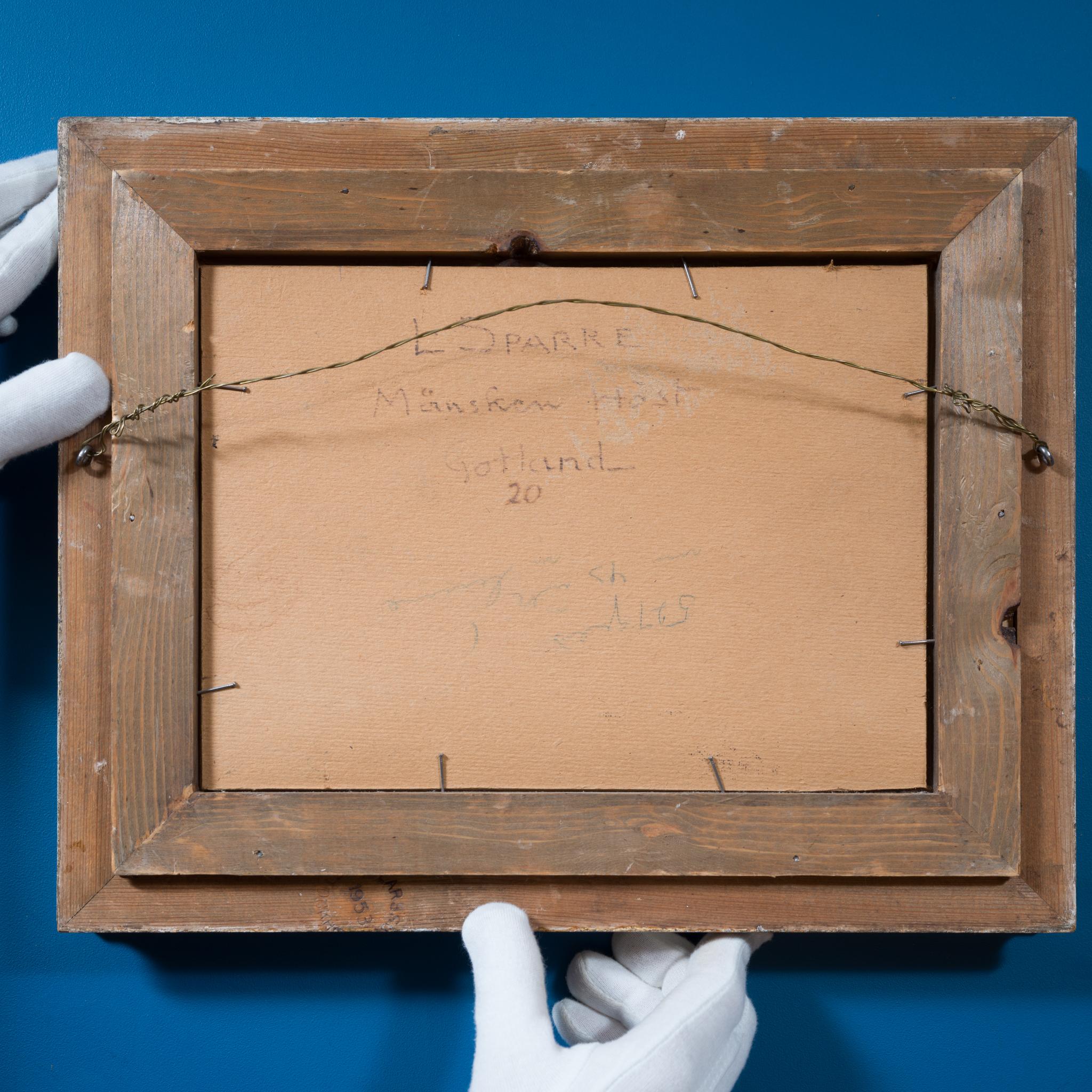 Moonlight in Autumn, Gotland (Månsken Höst, Gotland) 1920 For Sale 2