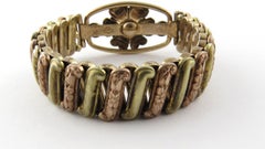 Louis Stern 12 Karat Gold Filled over Sterling Silver Expansion Bracelet