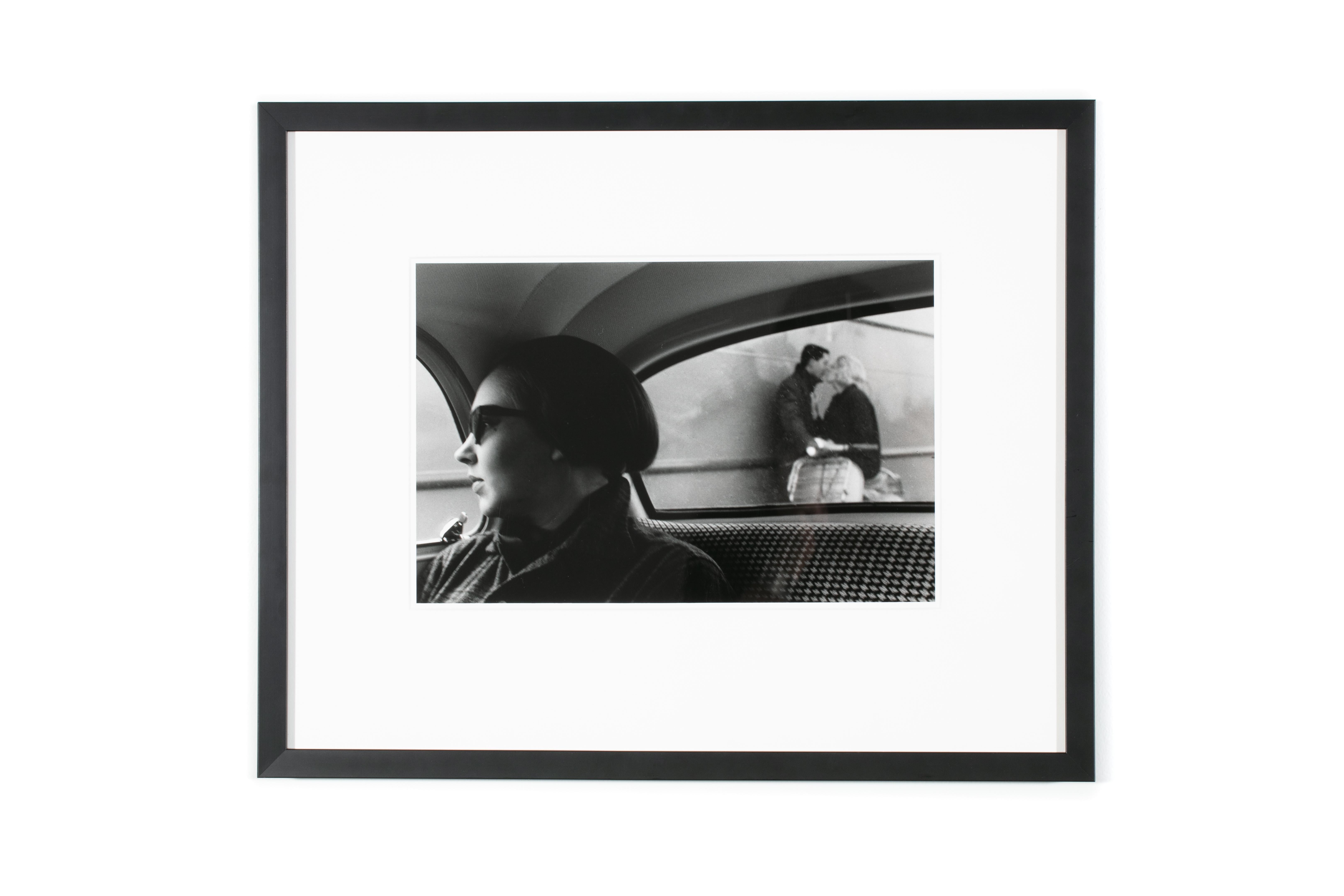 Louis Stettner  Black and White Photograph - On the Dutch Ferry 