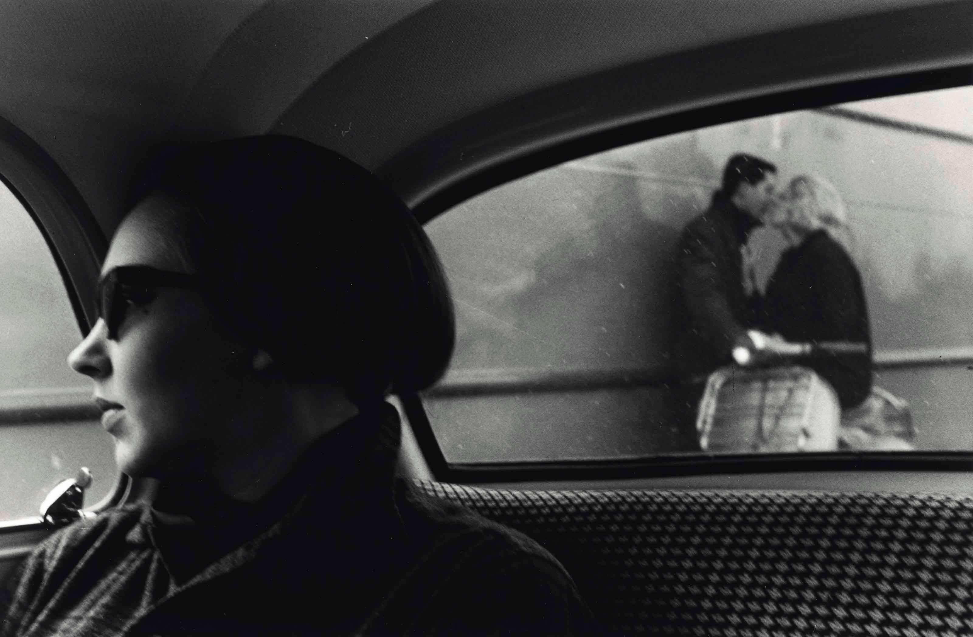 Louis Stettner Black and White Photograph - On the Dutch Ferry