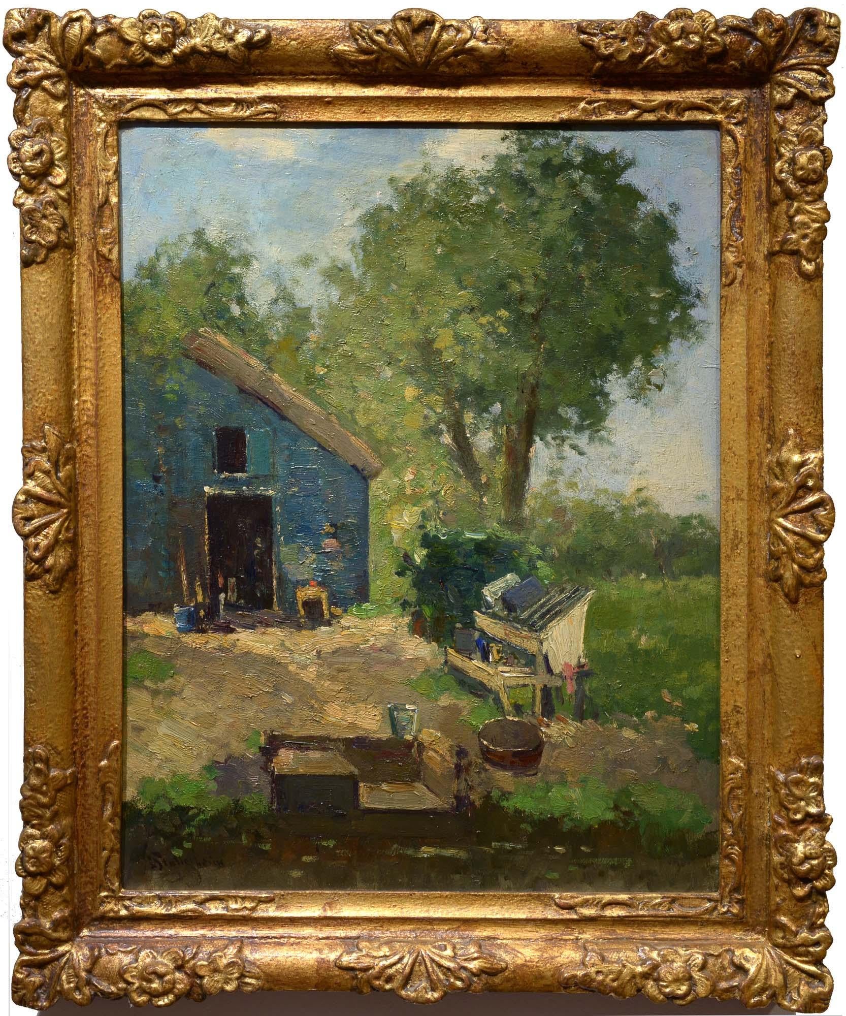Dutch artist Louis Stütterheim was born in 1873 in Rotterdam. His full name was Lodewijk Philippus Stütterheim. Stütterheim started painting at the age of 15. He worked at a trade office and also studied at the Academy for Visual Arts in Rotterdam.