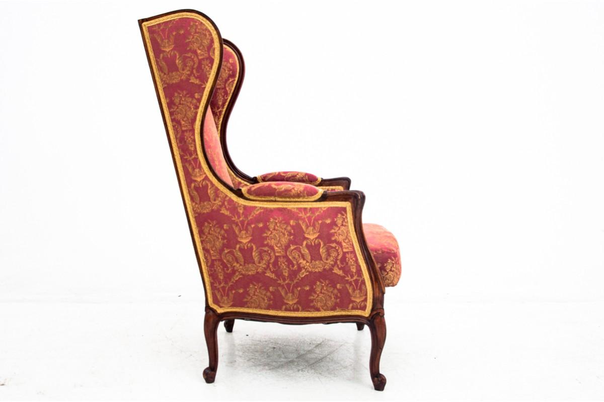 Louis Philippe Louis Style Armchair, France, Around 1880, Restored
