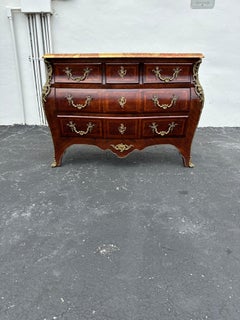 Louis Style Bronze Ormolu Commode Dresser