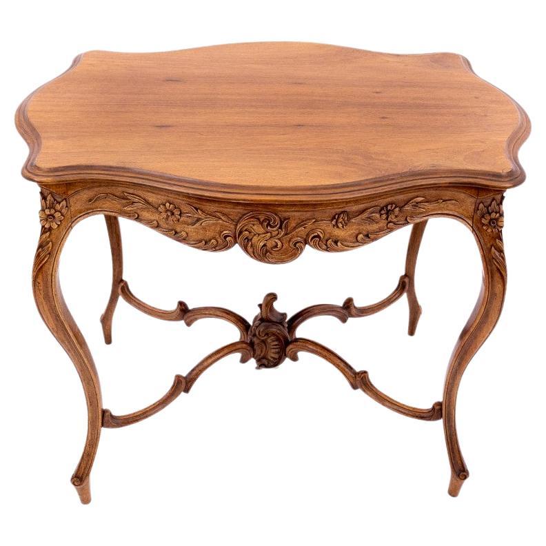 Louis style table, circa 1890, France.