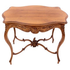 Louis style table, circa 1890, France.