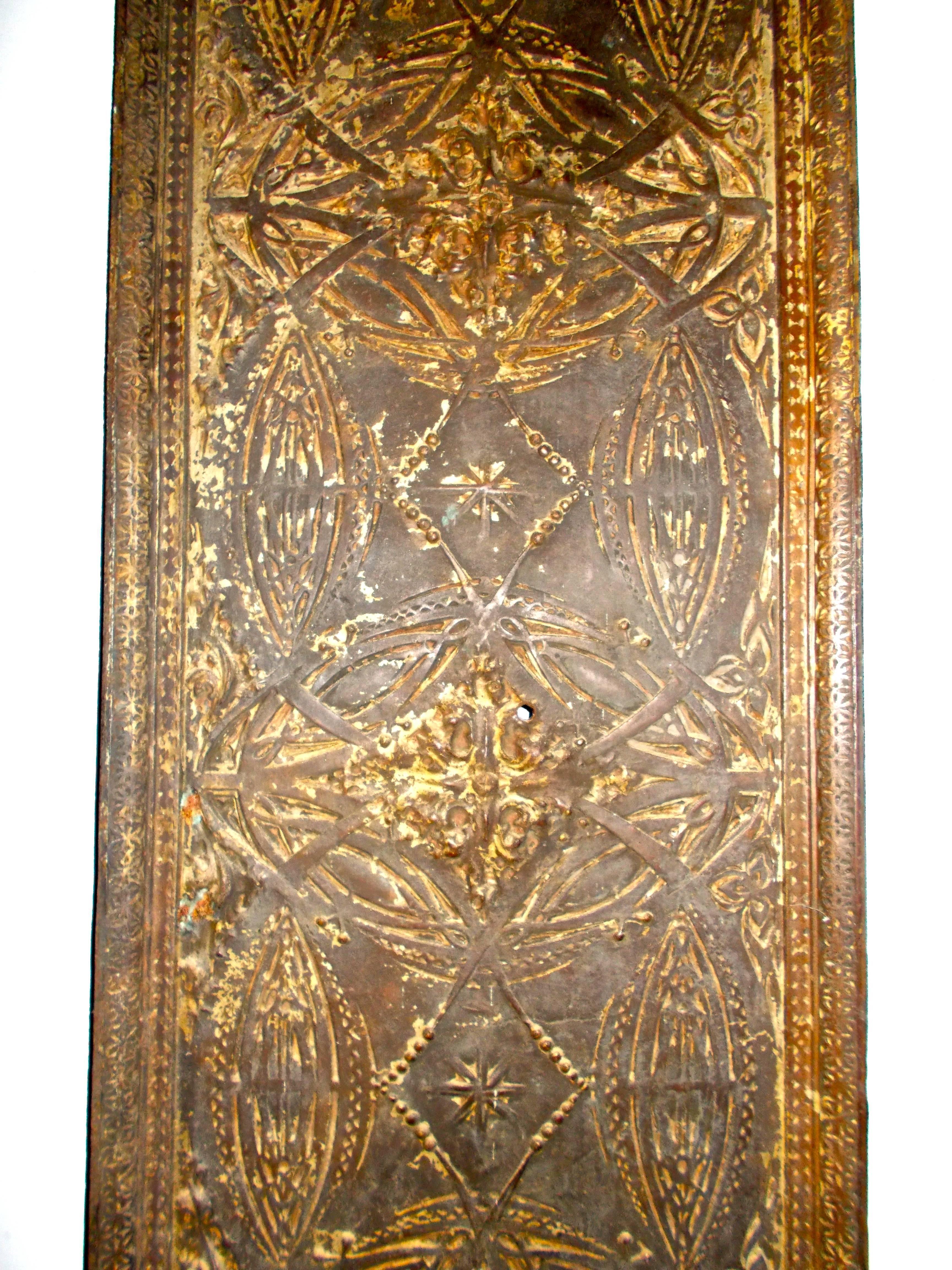 Eisen-Eisen-Eisen-Eisen-Aufzugsbügel von Louis Sullivan aus der Chicagoer Börse, 1893 (Arts and Crafts) im Angebot