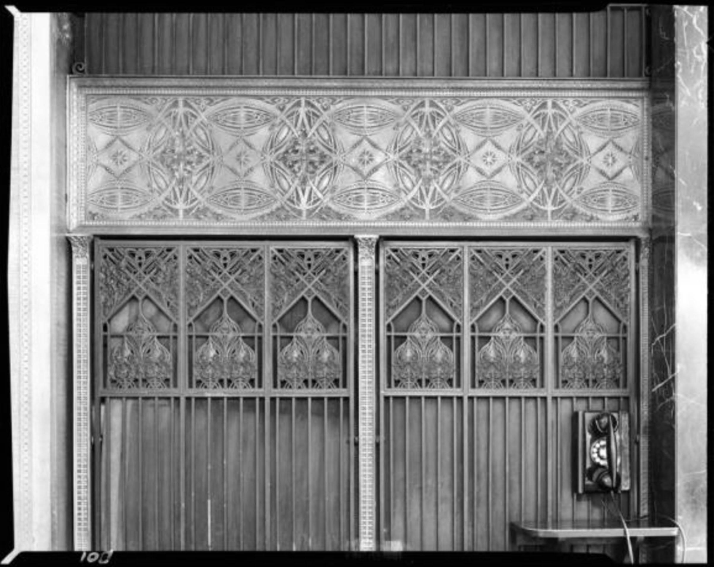 Louis Sullivan Decorative Panel, 1893 Chicago Stock Exchange In Good Condition For Sale In Lafayette, CA