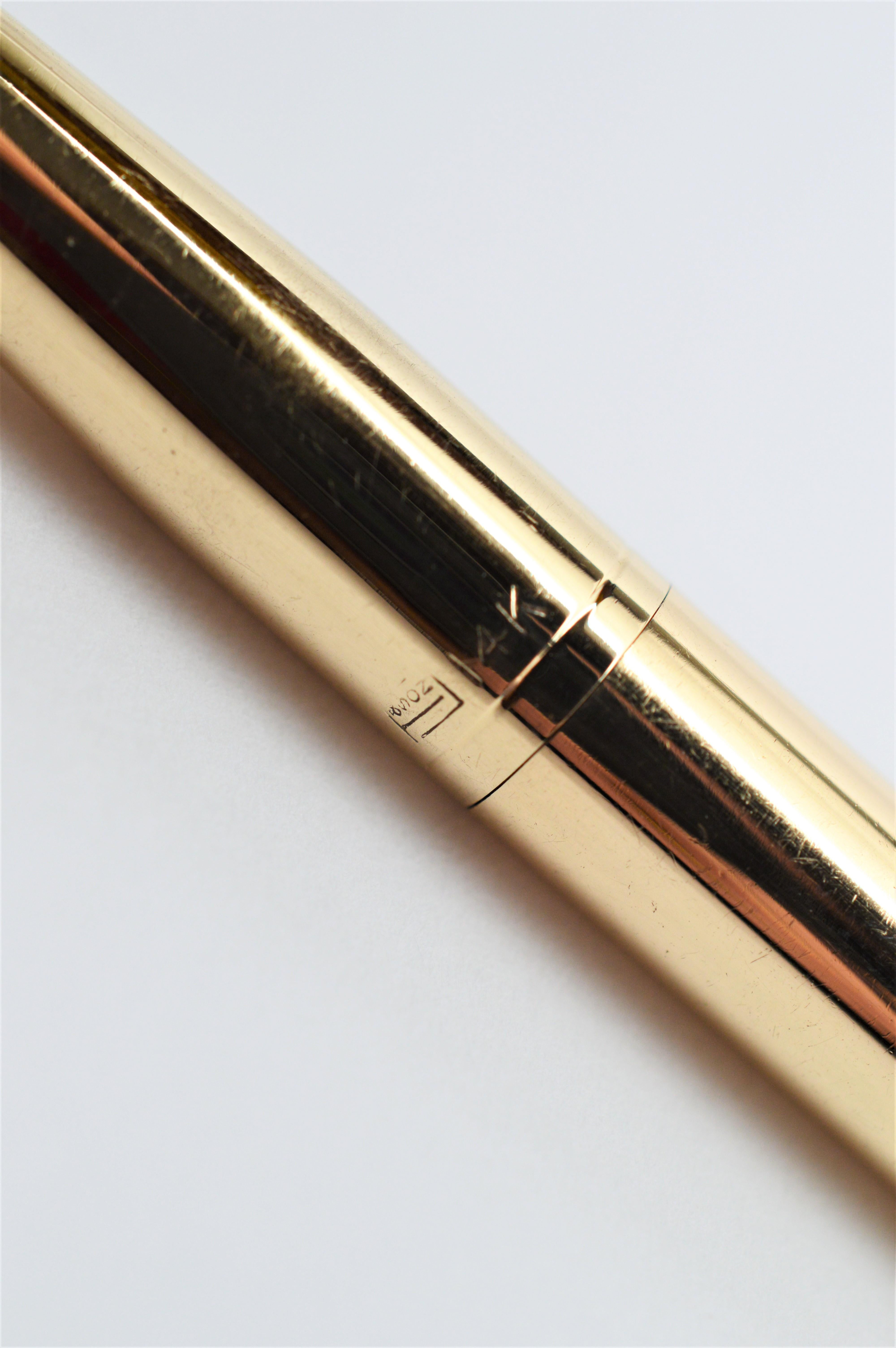 Gold Stockbroker's Mechanischer Bleistift von Tamis & Sons für Damen oder Herren im Angebot