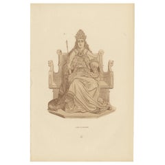Louis the Bavarian in Sepia Tones: Sovereignty Enthroned, 1847