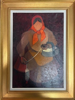 femme avec du fil