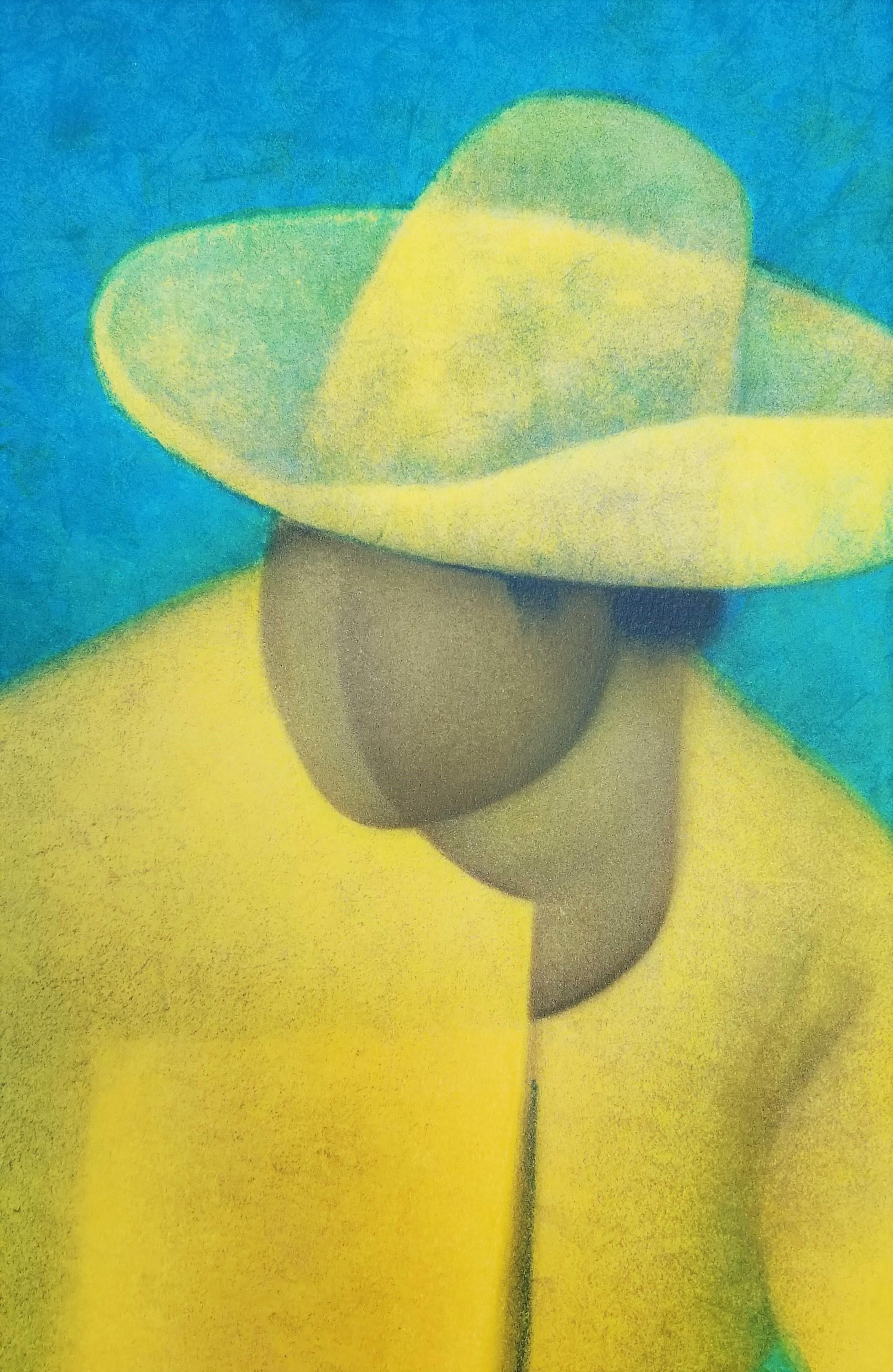 Le Mexicain (Le Gilet Jaune) The Mexican (The Yellow Gest) /// Contemporary Art en vente 1