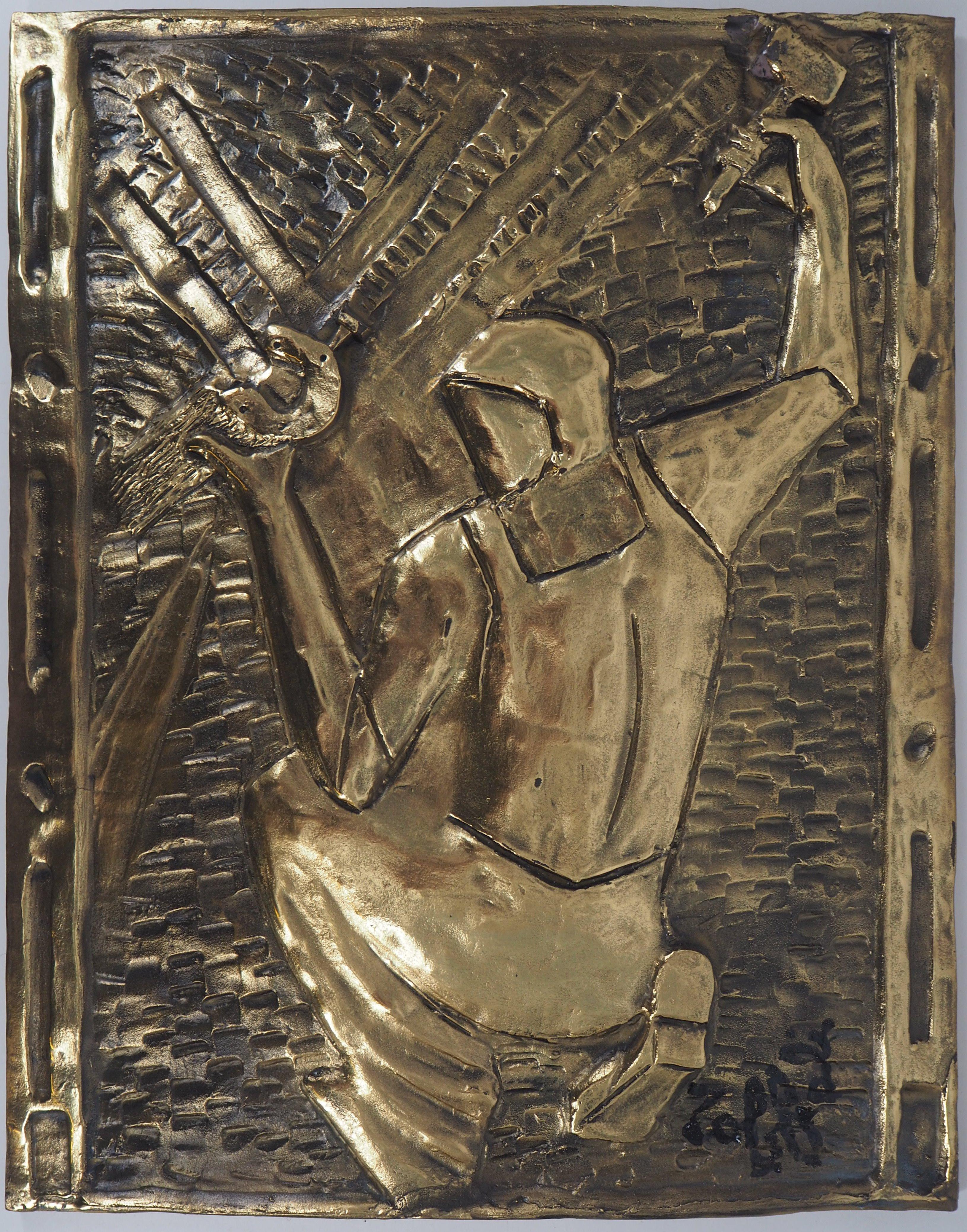 The Blacksmith - Original Bronze Sculpture, Handsigned 2