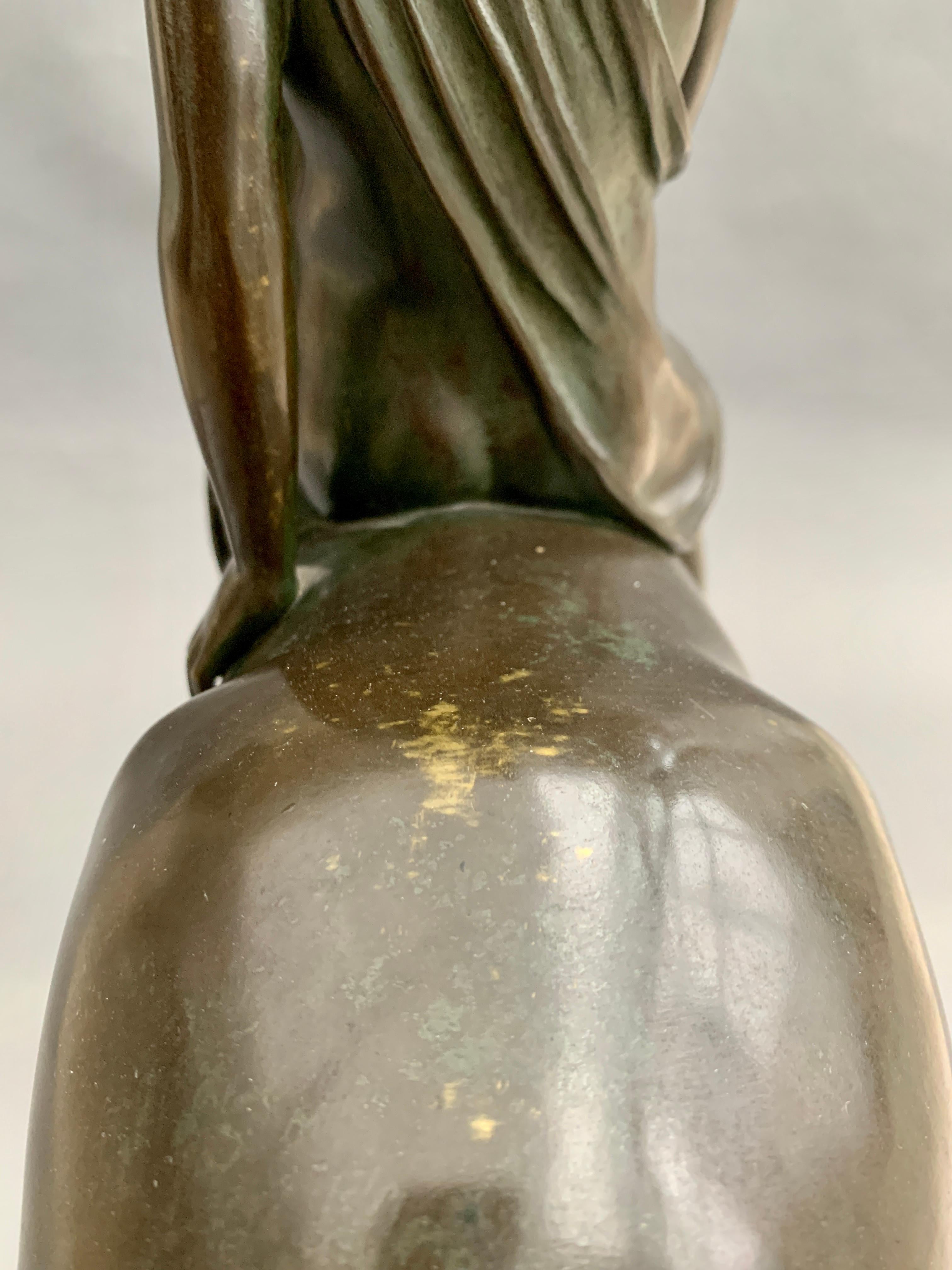 Louis Tuaillon Patinated Bronze of 