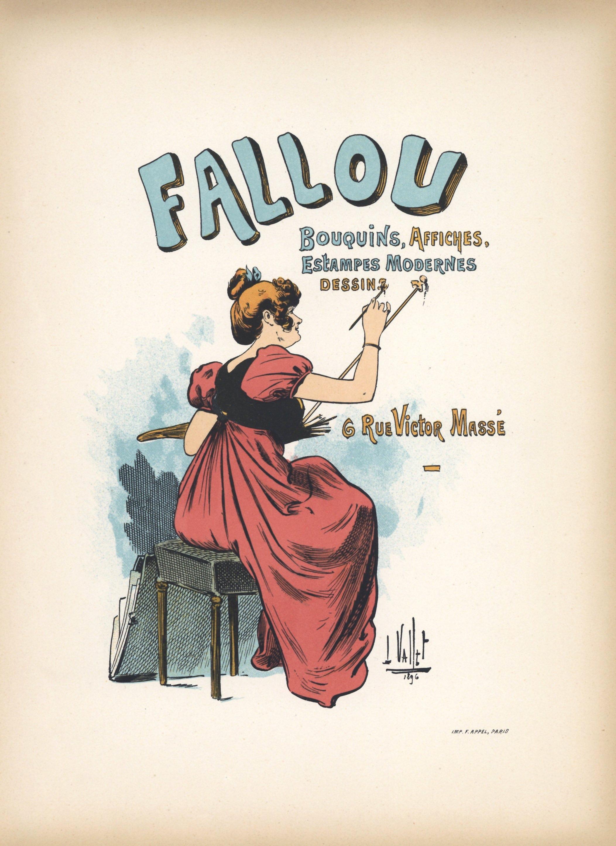 Medium: lithograph (after the poster). Printed in 1897 on smooth wove paper and published in Paris by Librairie Nilsson. Image size: 8 x 6 1/2 inches (207 x 164 mm). Sheet size: 12 1/4 x 9 inches (310 x 230 mm). Signed in the plate, not hand-signed.