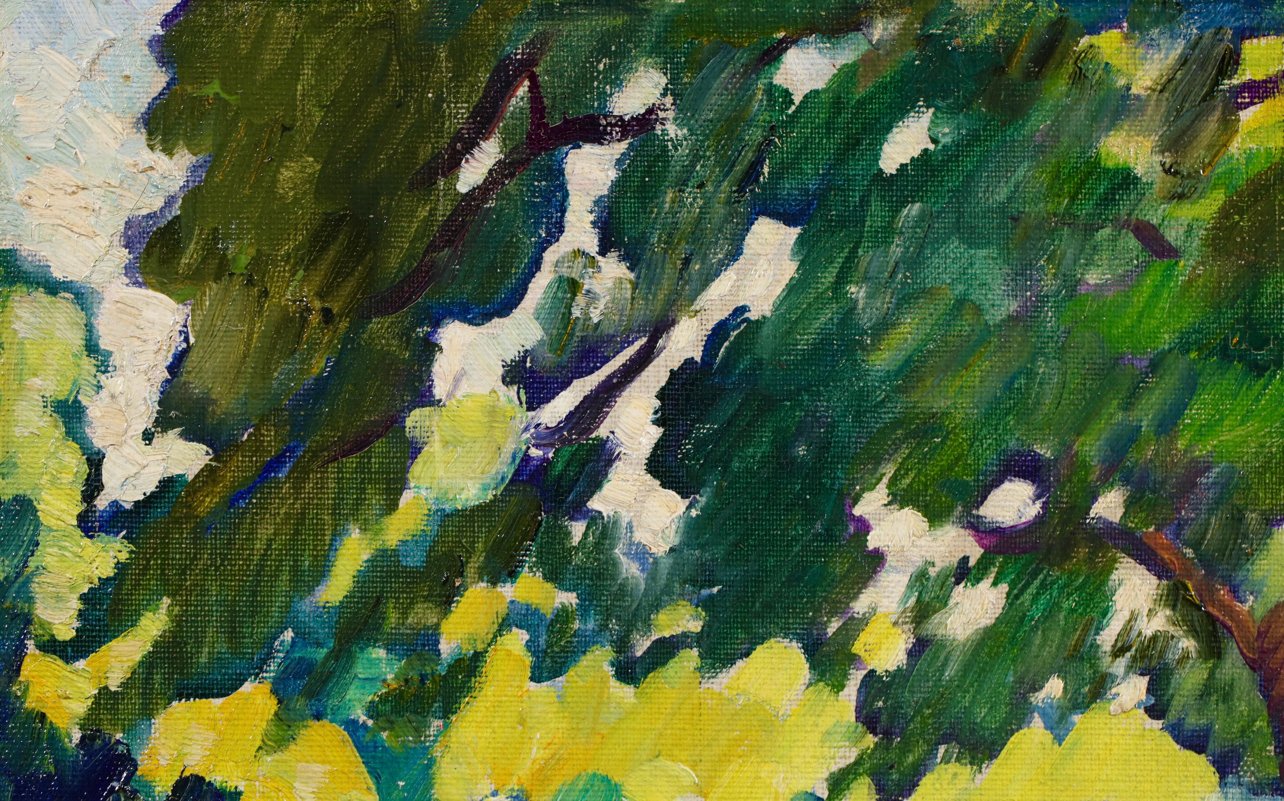 Laque du Bois de Boulogne - Peinture à l'huile fauviste de Louis Valtat en vente 9