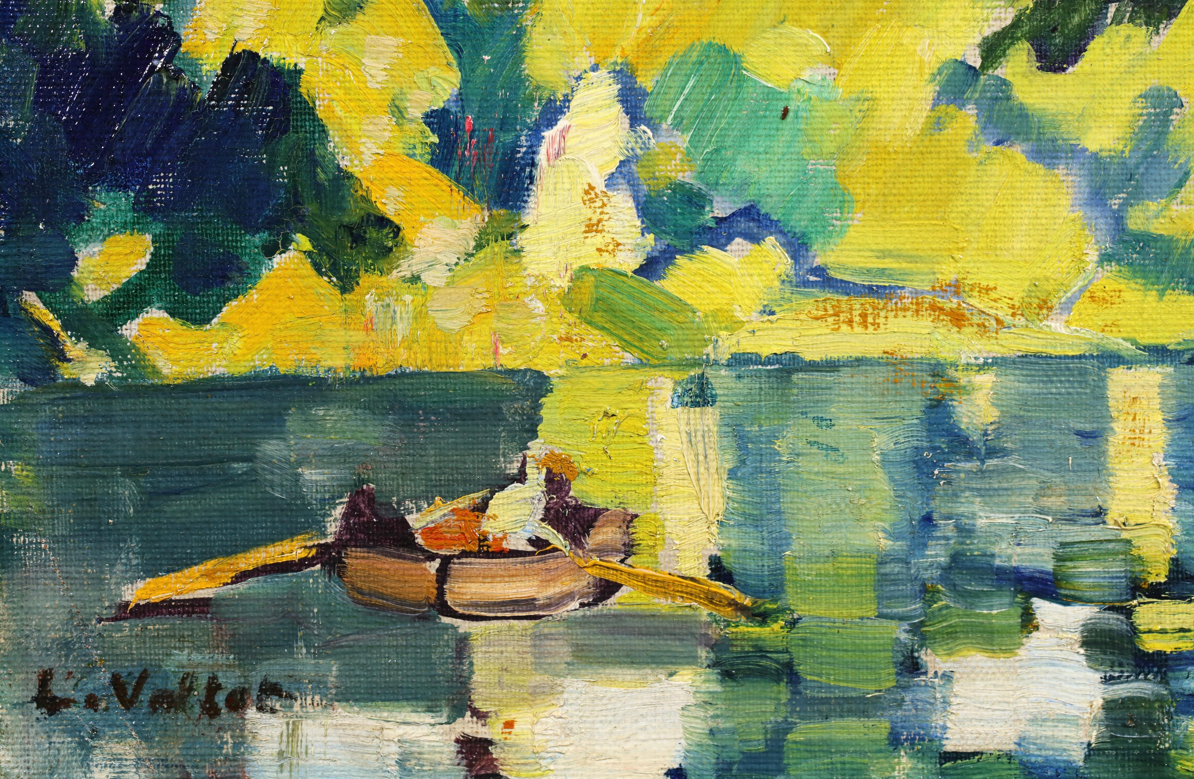 Laque du Bois de Boulogne - Peinture à l'huile fauviste de Louis Valtat en vente 4