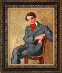 Portrait of Pierre Renoir by Louis Valtat