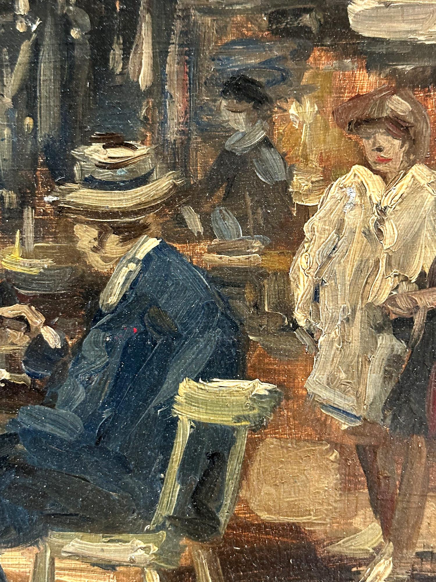 Louis Van Der Pol (olandese, 1896-1982) è stato attivo nel XX secolo e ha vissuto in Olanda. An He era noto per i suoi ritratti romantici elaborati di grande formato e per le scene di strada cittadine. Si recava spesso in Francia per trarre