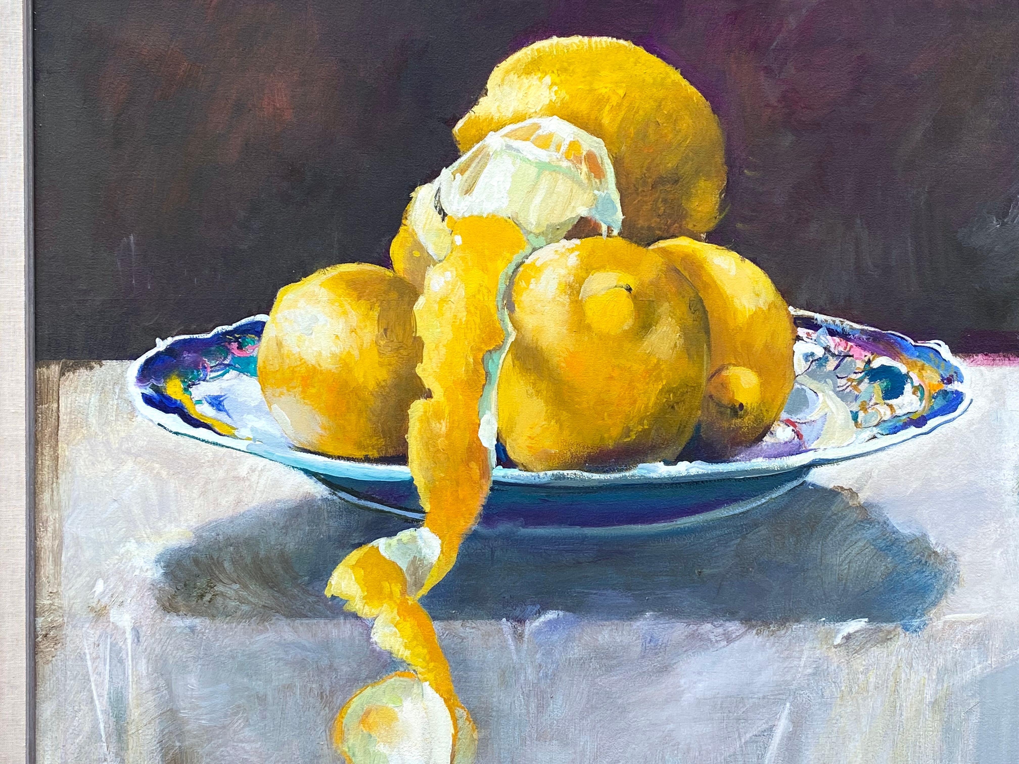 Courbe eurocentrique - Beige Still-Life Painting par Louis van Heerden