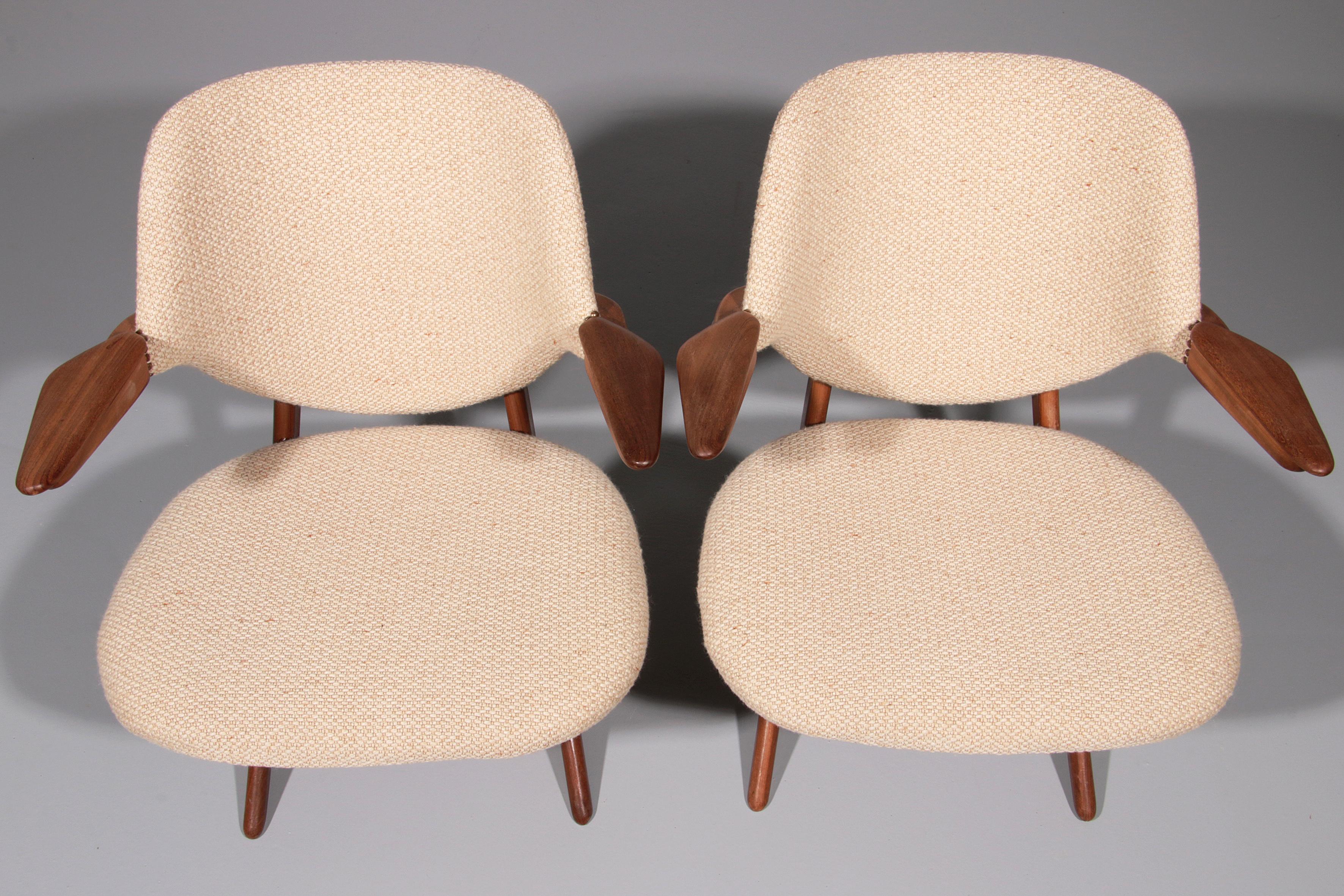 Louis Van Teeffelen for Webe Easy Chairs 