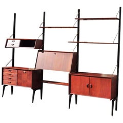 Vintage Louis Van Teeffelen for Webe Wall-Unit, Netherlands, 1960
