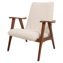 Vintage Louis Van Teeffelen Longue Chair 1960s