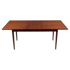 Louis van Teeffelen "Milan" Teak Extendable Dining Table for Wébé, Netherlands 1
